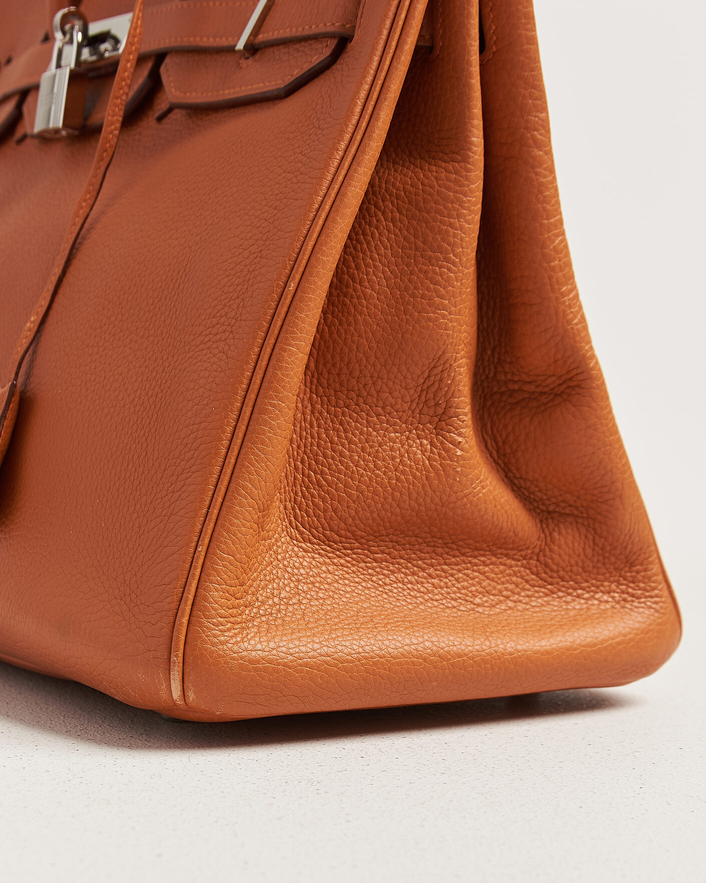 Hombres | Pre-Owned & Vintage Bags | Hermès Pre-Owned | Birkin 35 Togo Leather Orange