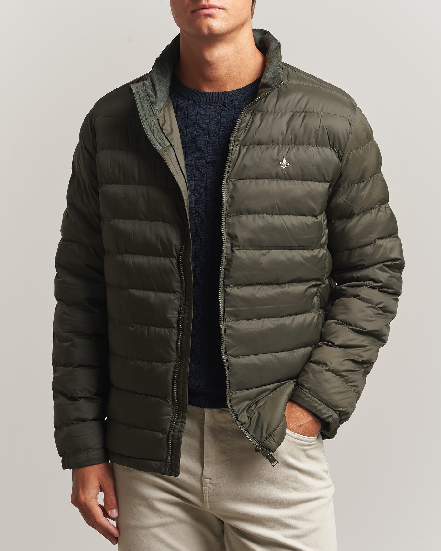 Hombres | Abrigos y chaquetas | Morris | Milford Liner Jacket Olive