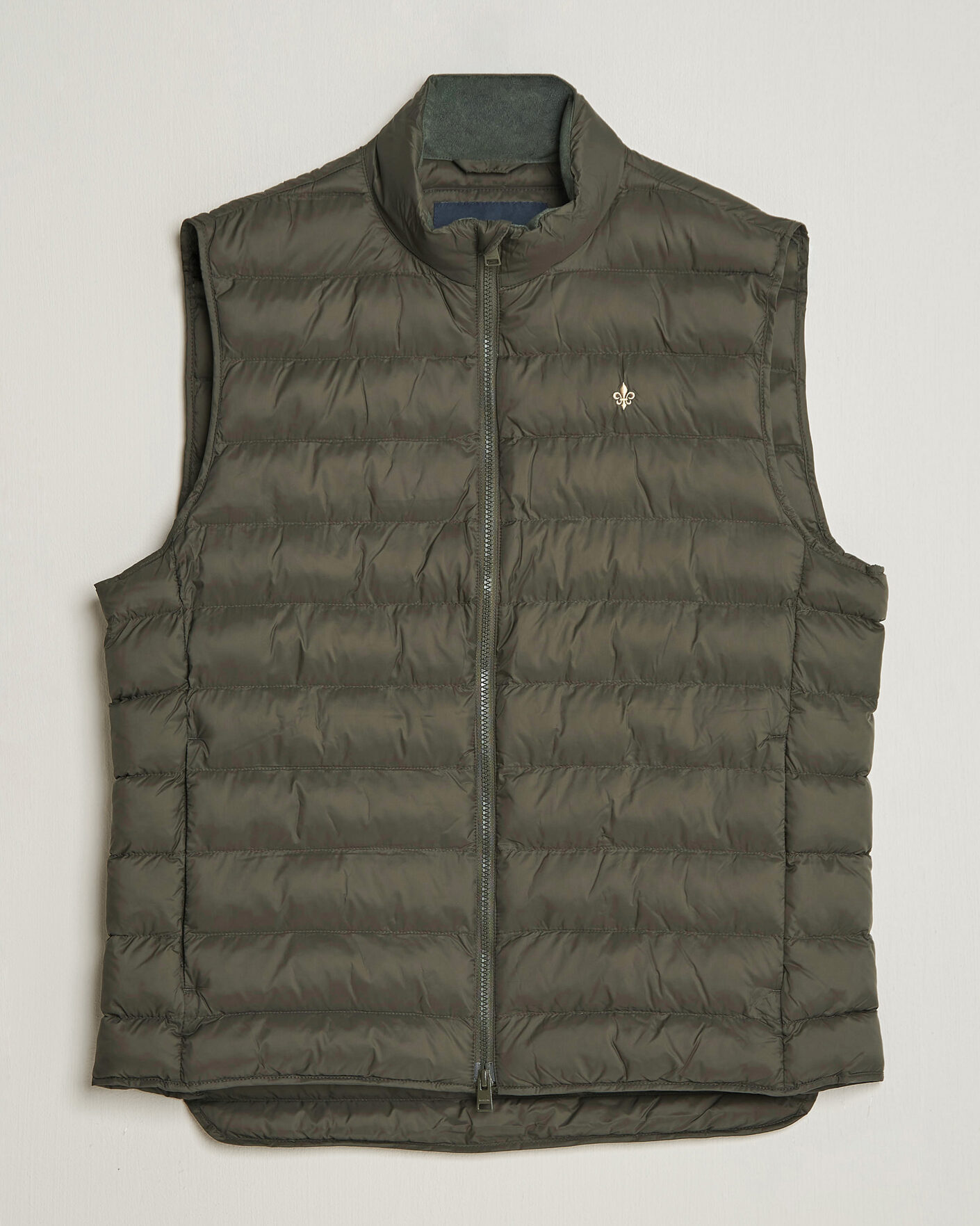 Hombres | Chalecos | Morris | Norfolk Liner Vest Olive