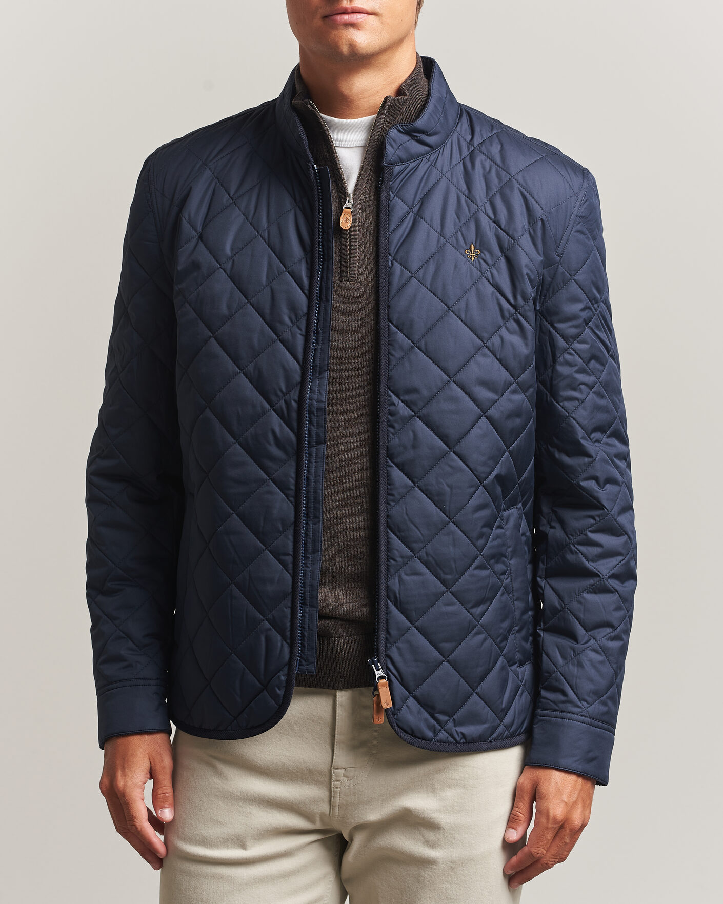 Hombres | Abrigos y chaquetas | Morris | Teddy Quilted Jacket Old Blue