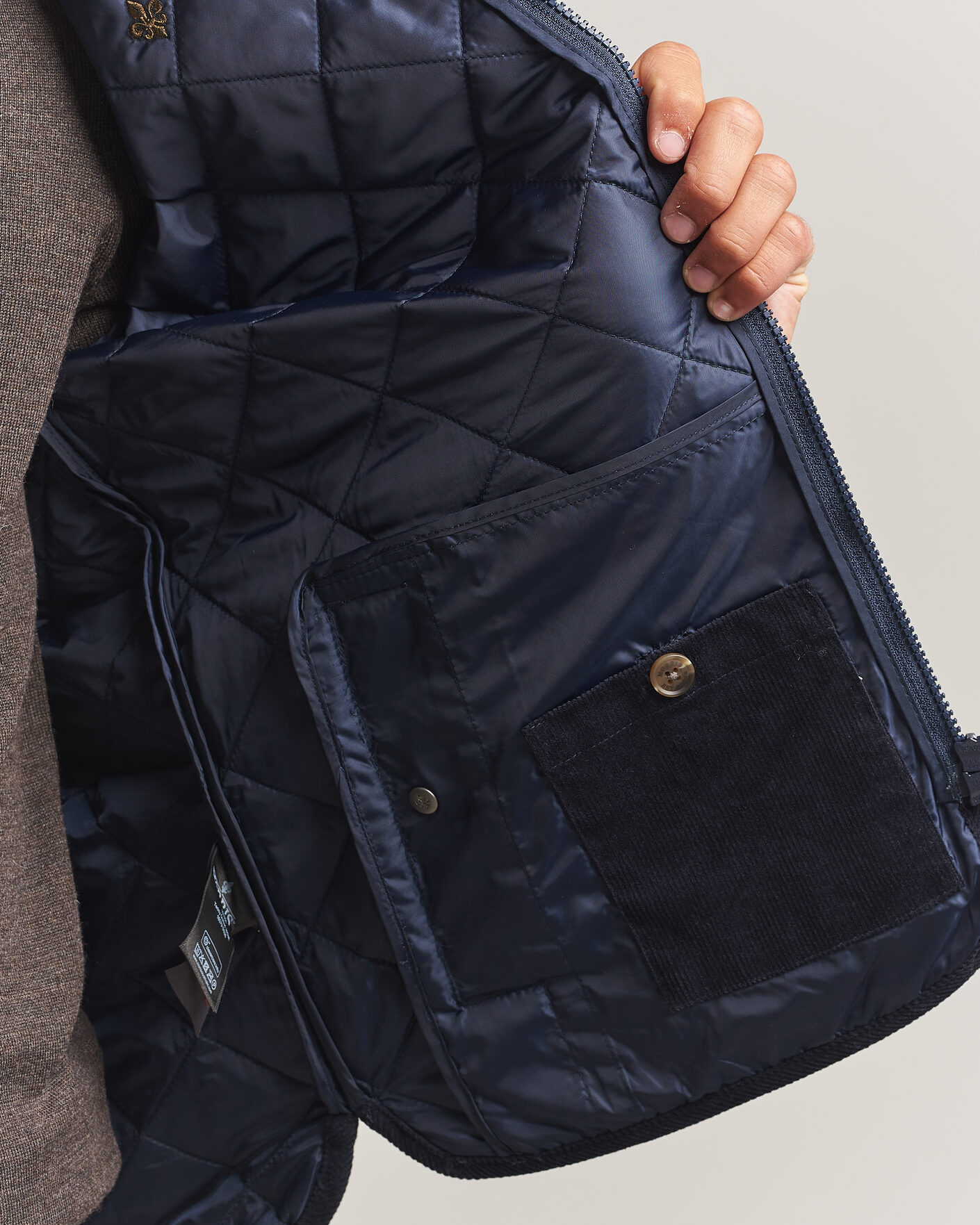 Hombres | Abrigos y chaquetas | Morris | Teddy Quilted Jacket Old Blue