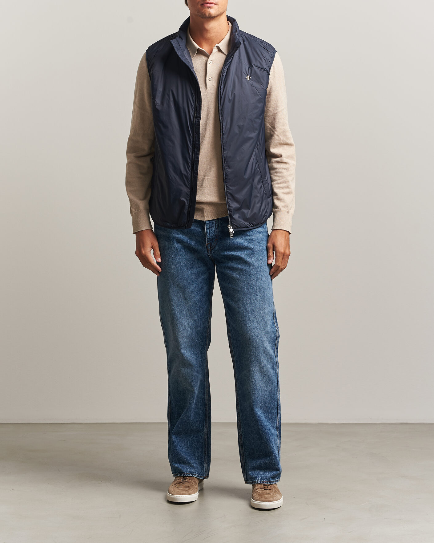Hombres | Chalecos | Morris | Bradley Padded Vest Blue