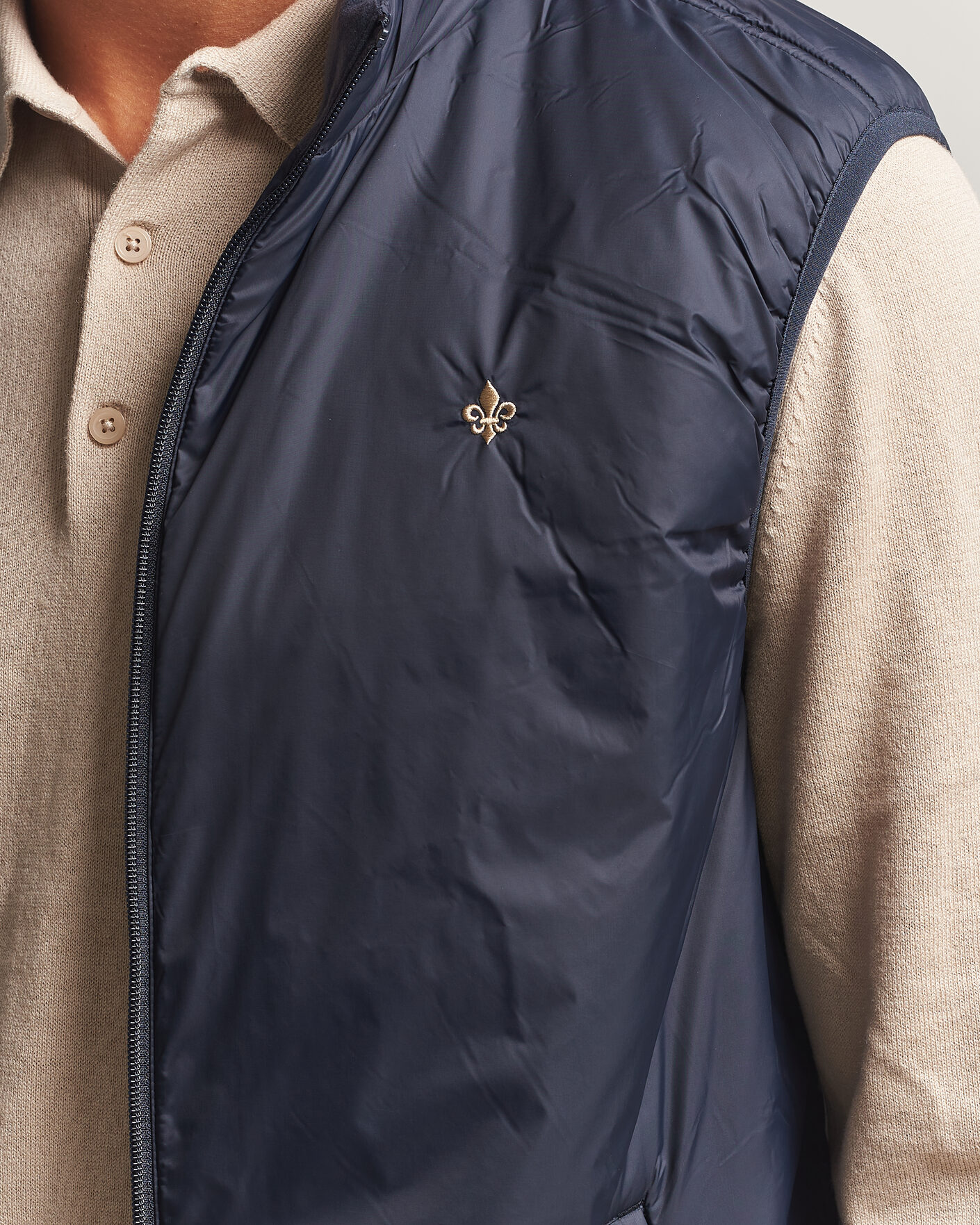 Hombres | Chalecos | Morris | Bradley Padded Vest Blue