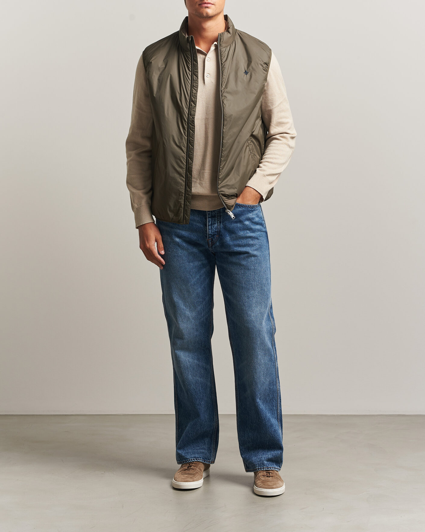 Hombres | Chalecos | Morris | Bradley Padded Vest Olive