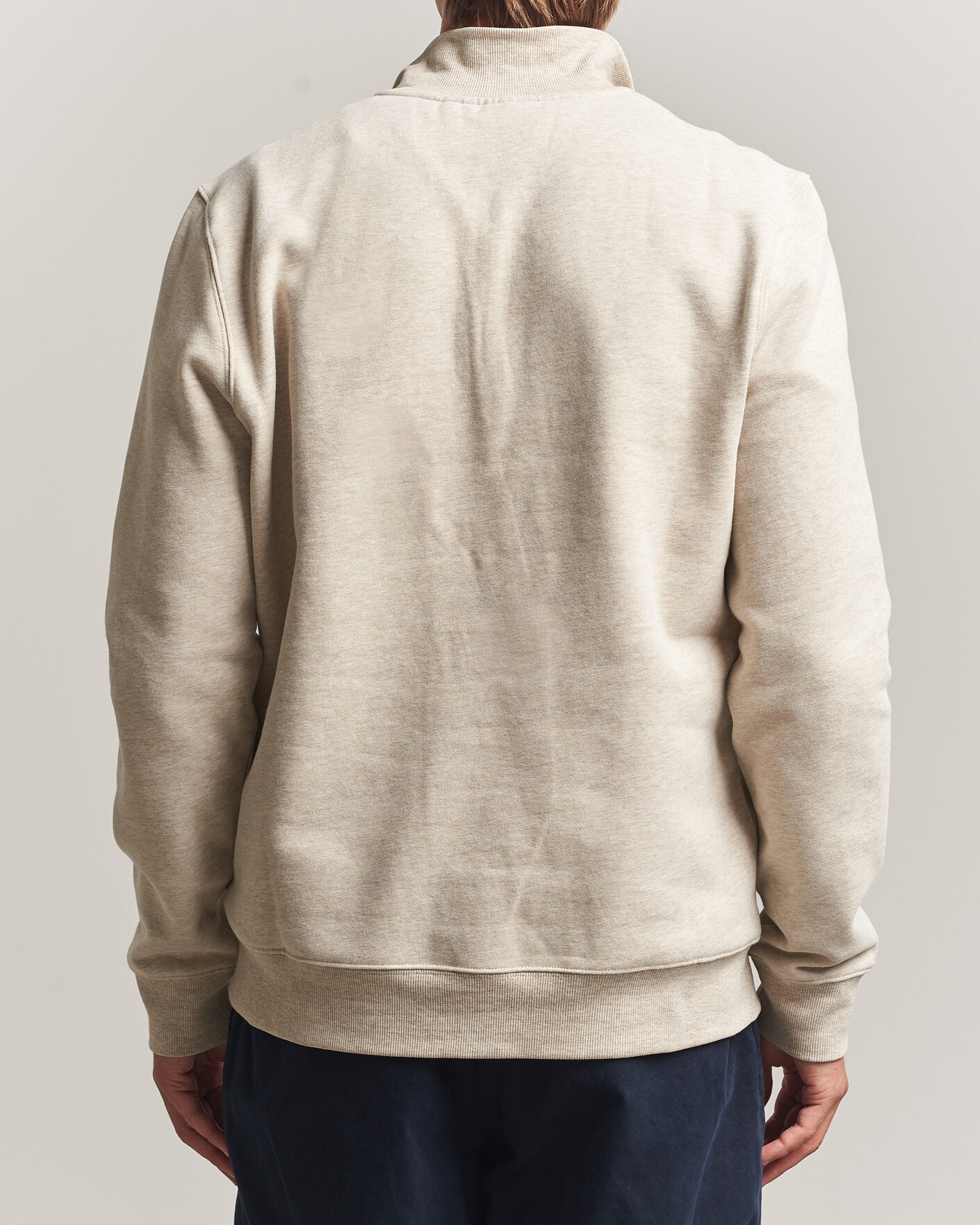 Hombres | Jerséis y prendas de punto | Morris | Brandon Lily Half Zip Khaki