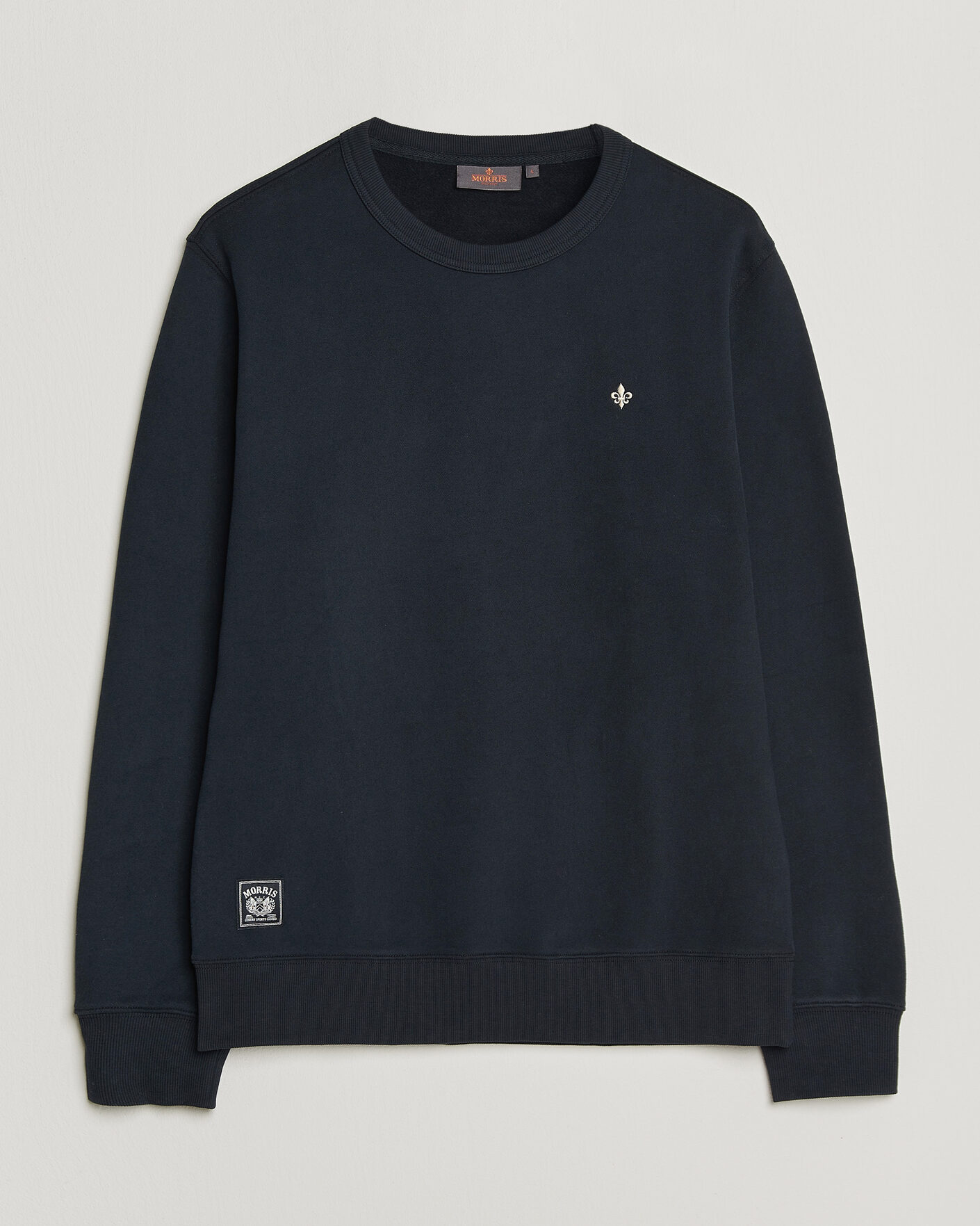 Hombres | Jerséis y prendas de punto | Morris | Brandon Lily Sweatshirt Old Blue