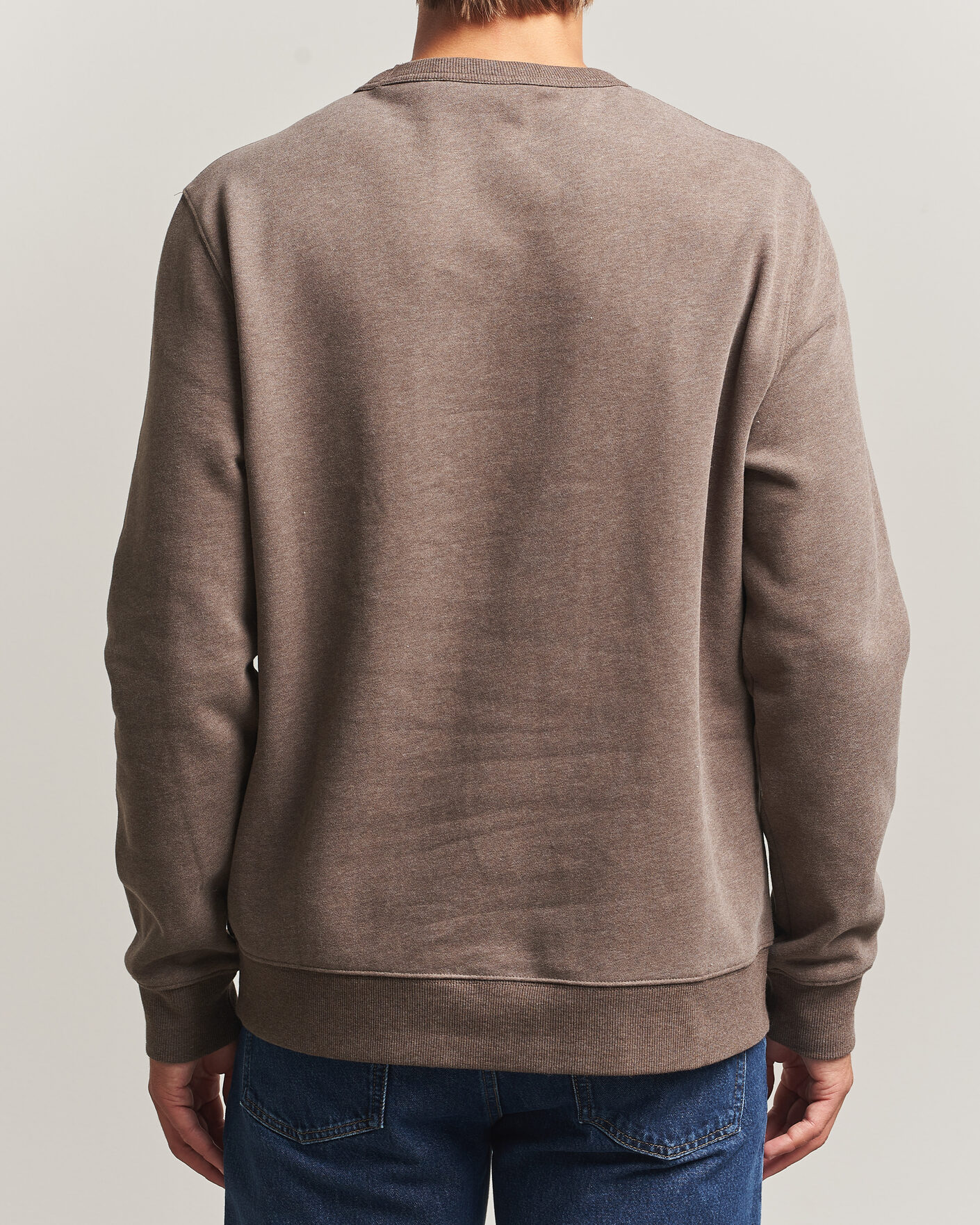 Hombres | Jerséis y prendas de punto | Morris | Brandon Lily Sweatshirt Brown