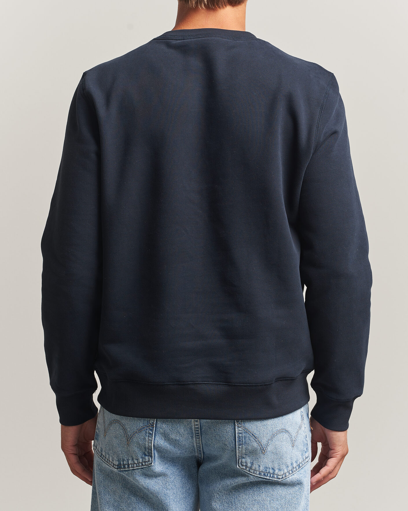 Hombres | Jerséis y prendas de punto | Morris | Brian Sweatshirt Old Blue