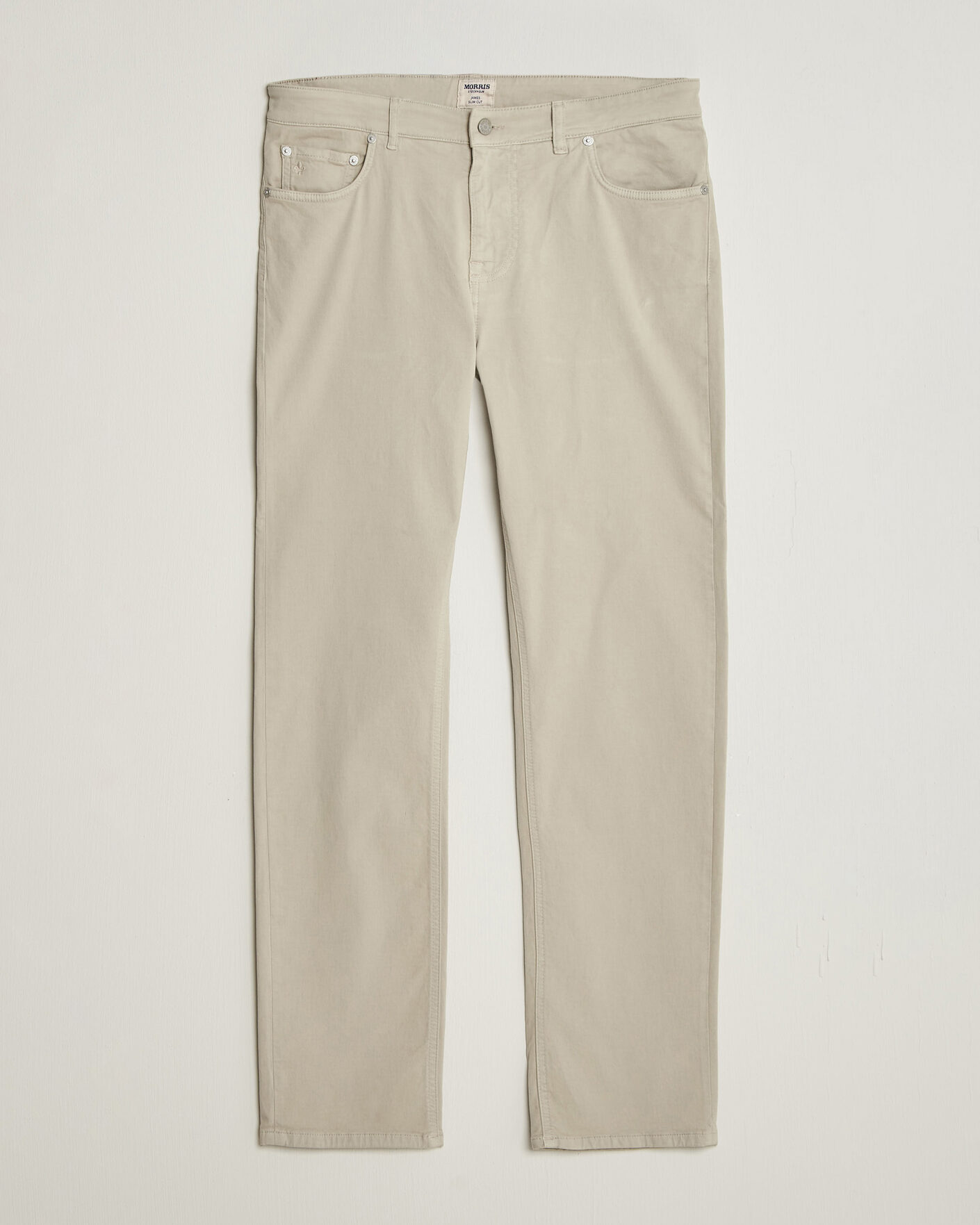 Hombres | Pantalones | Morris | James Brushed 5-Pocket Pant Khaki