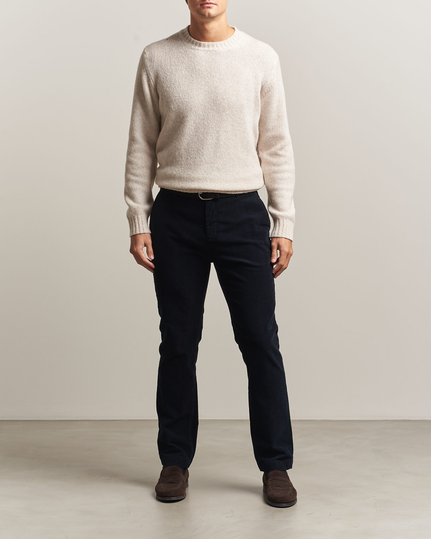 Hombres | Pantalones | Morris | Jeffrey Cord Chino Blue