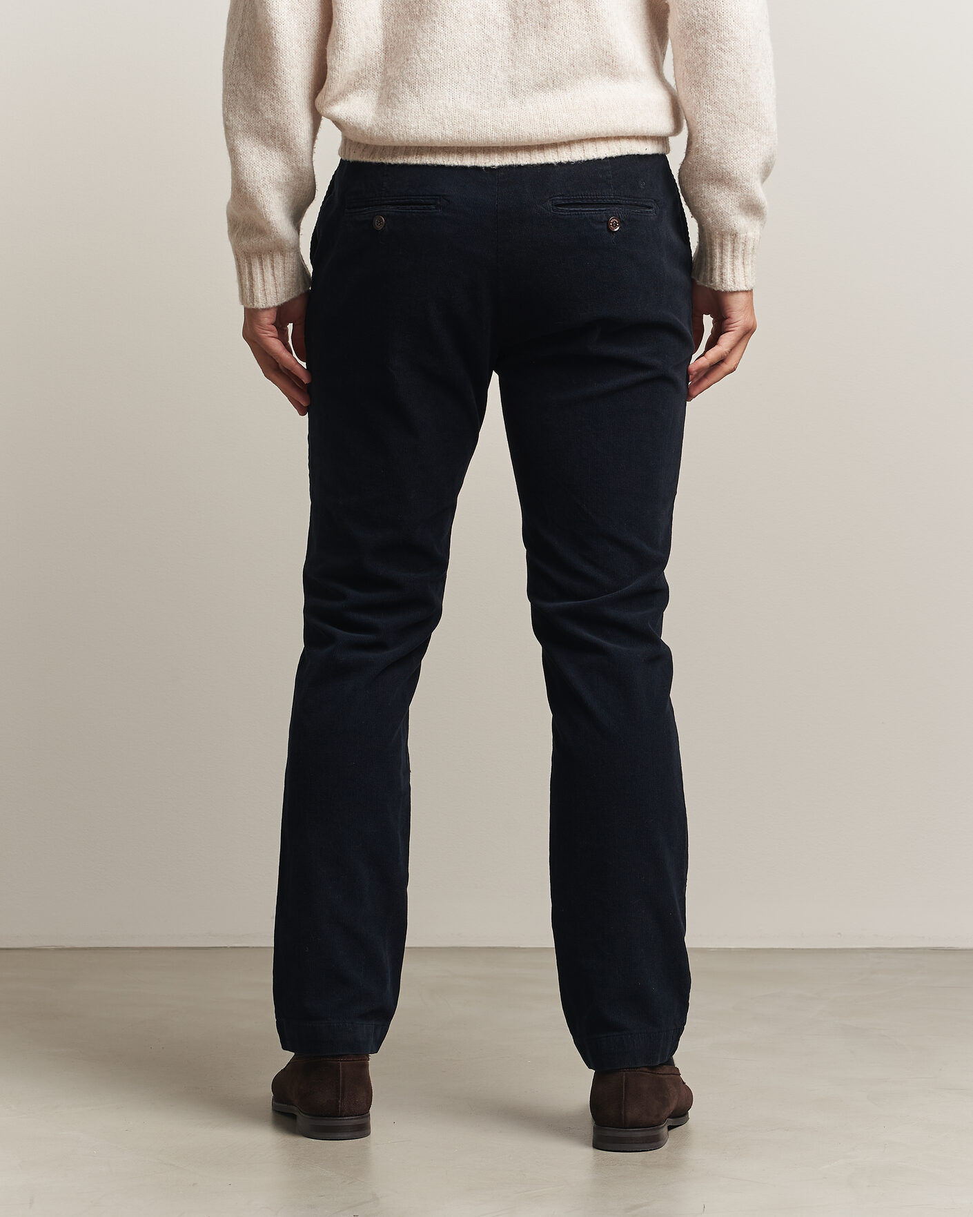 Hombres | Pantalones | Morris | Jeffrey Cord Chino Blue