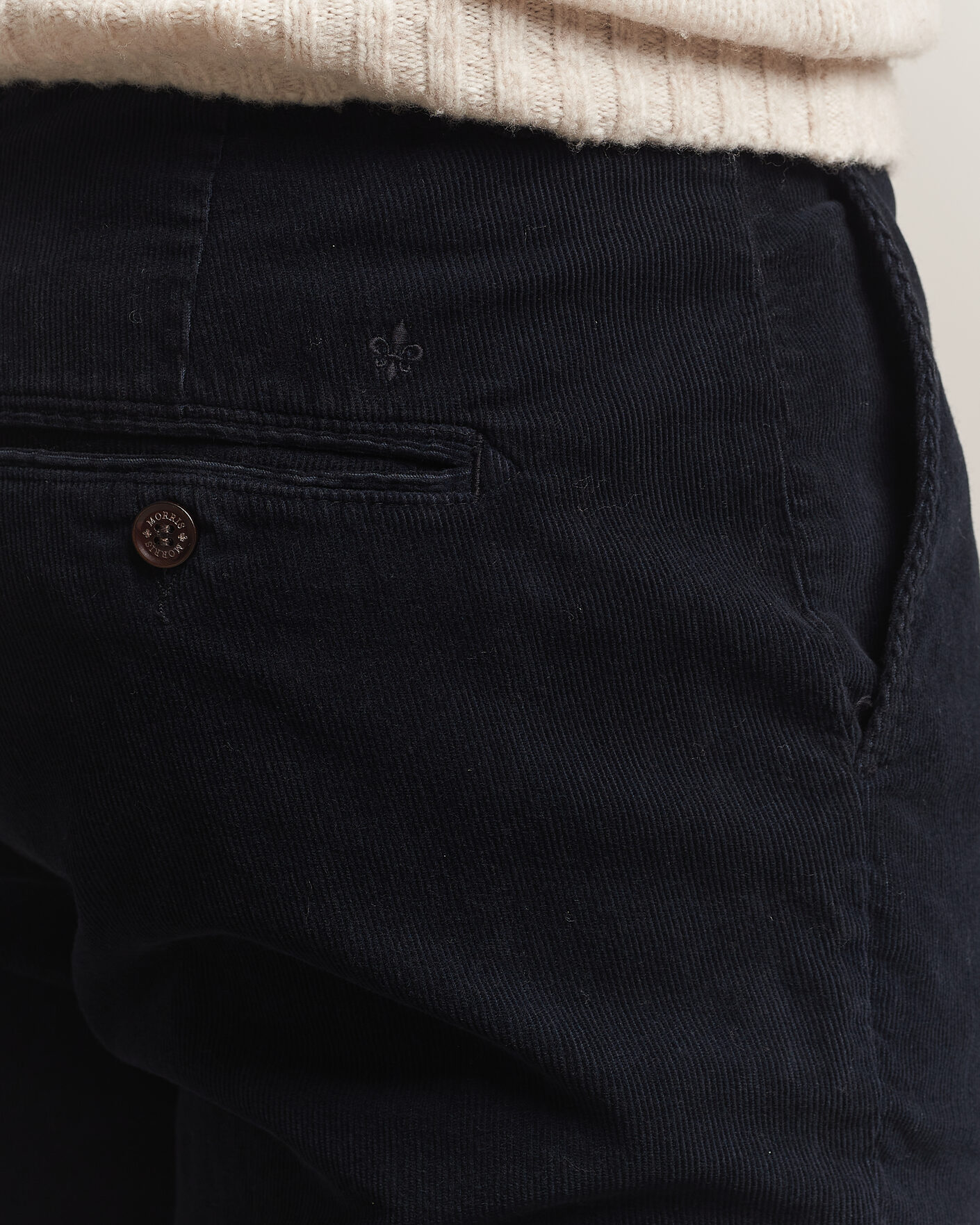 Hombres | Pantalones | Morris | Jeffrey Cord Chino Blue
