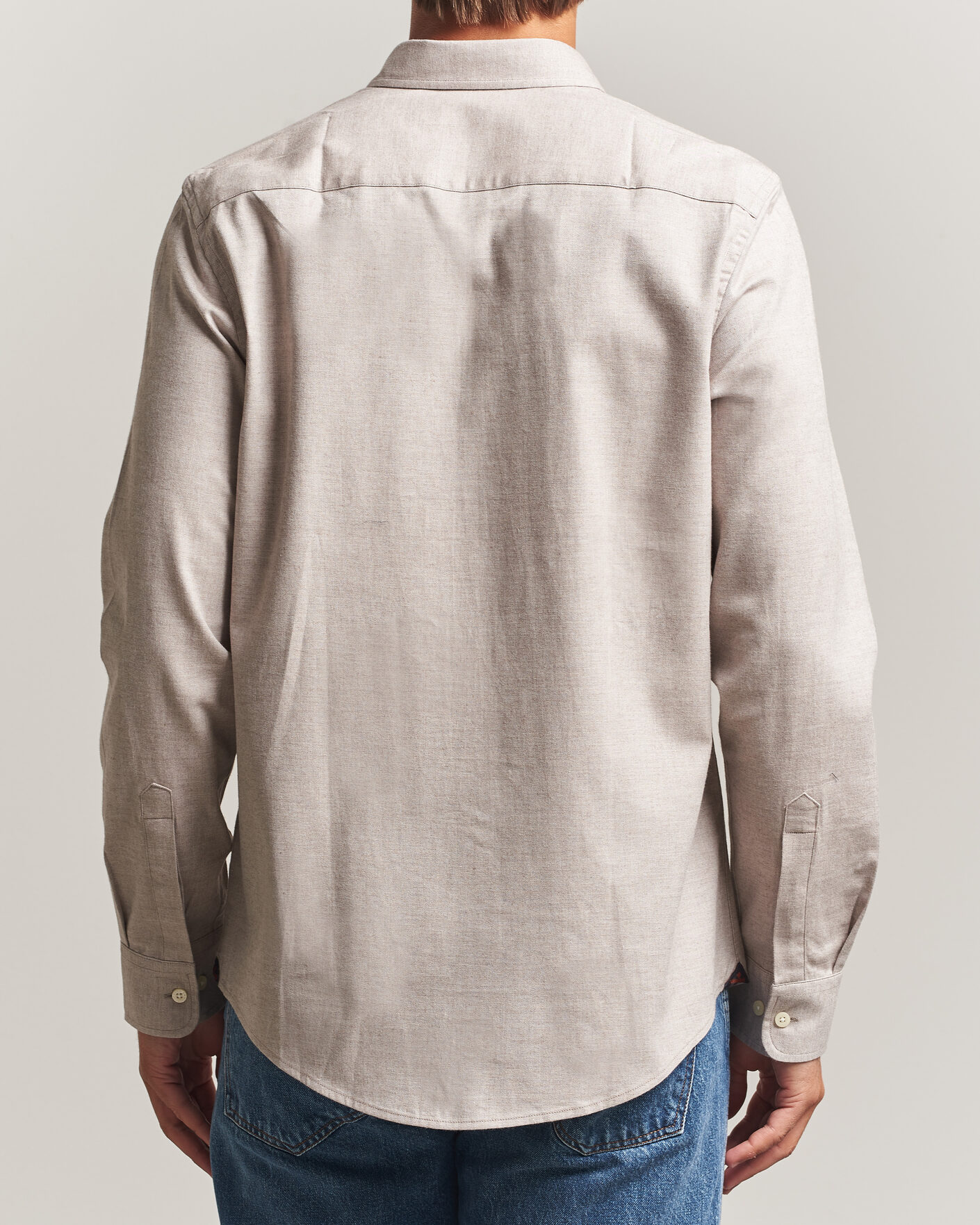 Hombres | Camisas | Morris | Watts Flannel Shirt Khaki