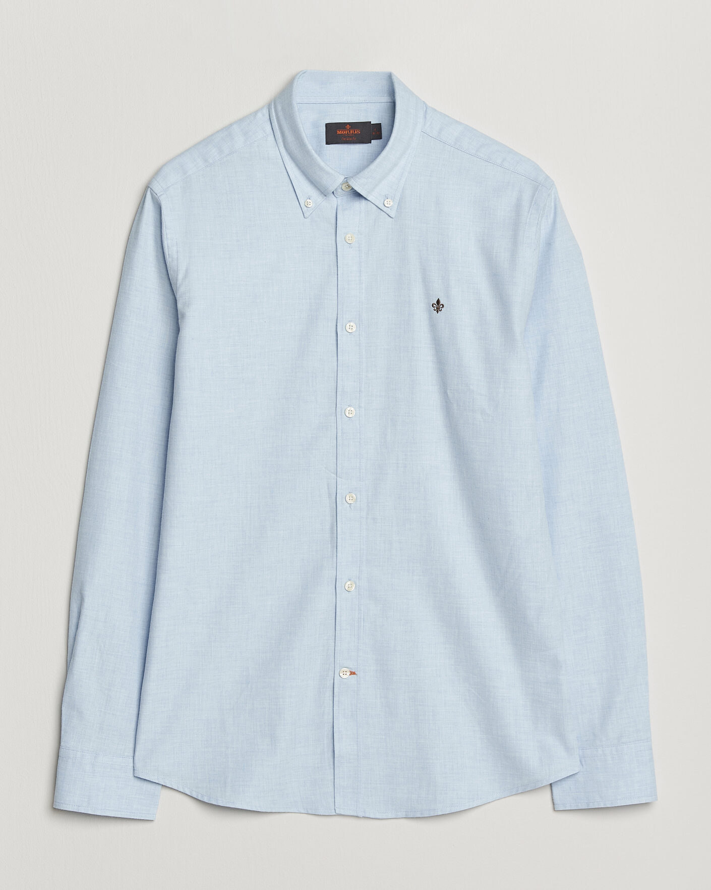 Hombres | Camisas | Morris | Watts Flannel Shirt Light Blue