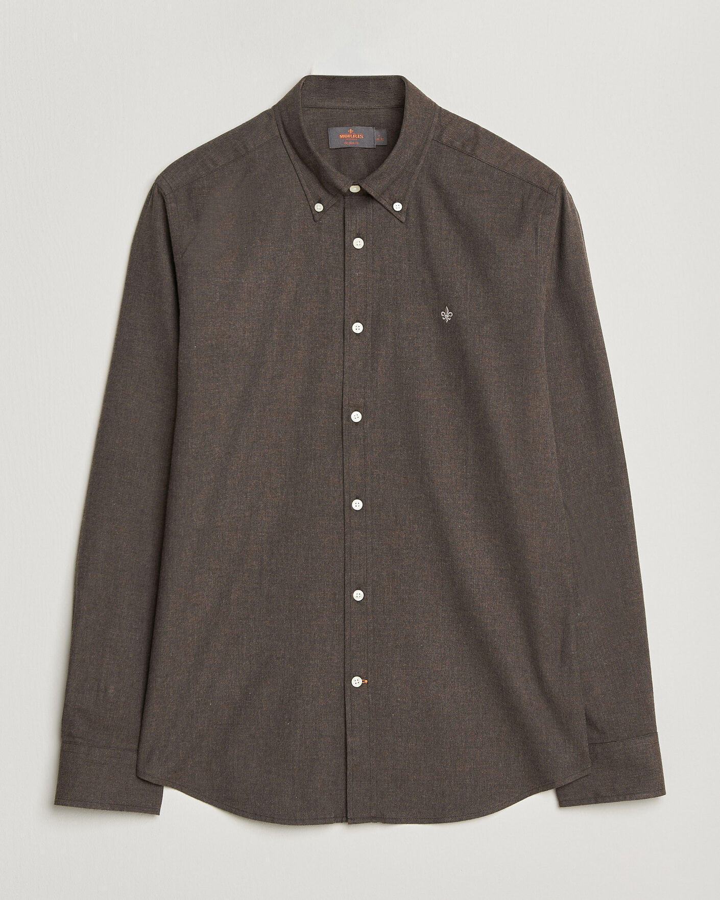 Hombres | Camisas | Morris | Watts Flannel Shirt Brown