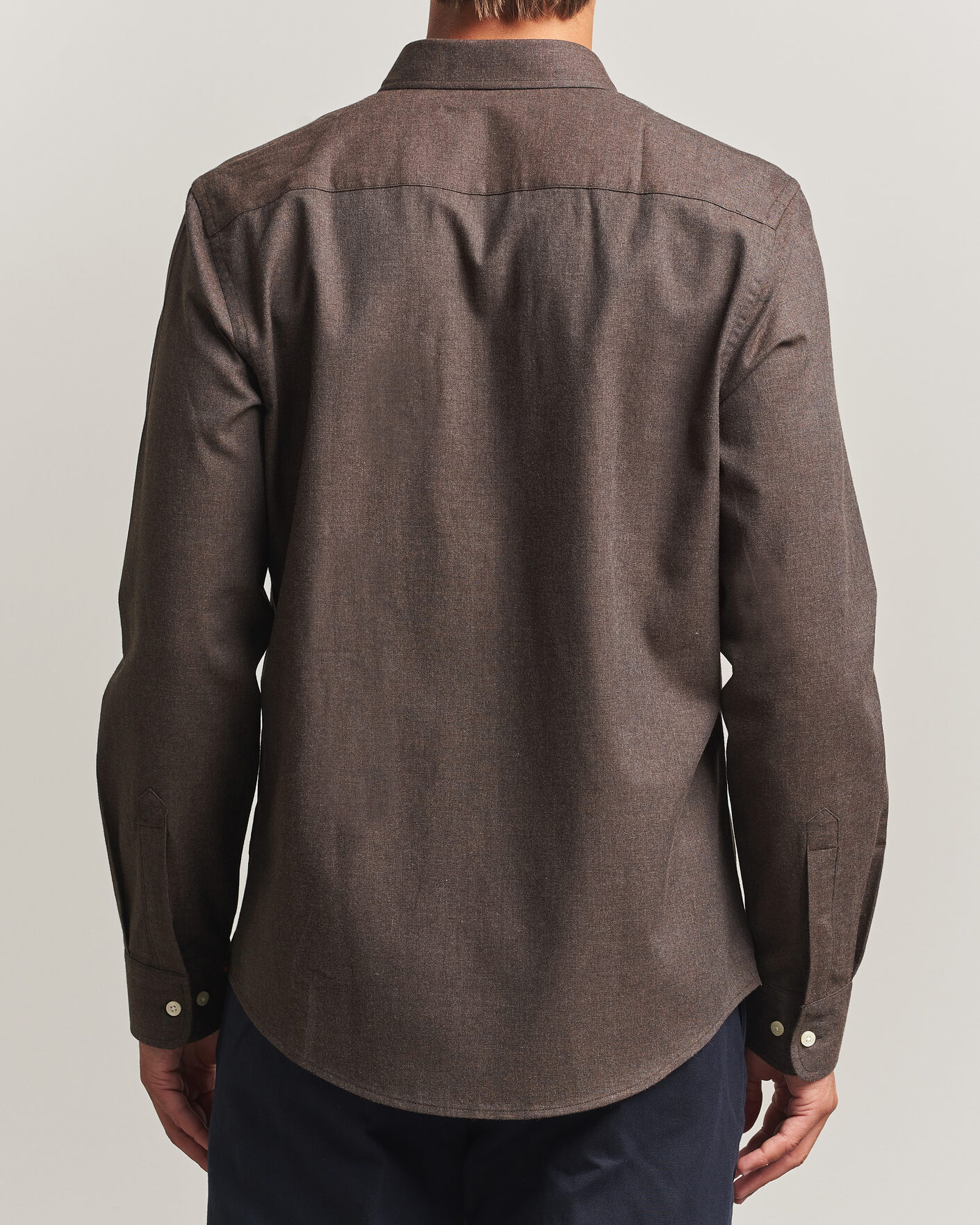 Hombres | Camisas | Morris | Watts Flannel Shirt Brown