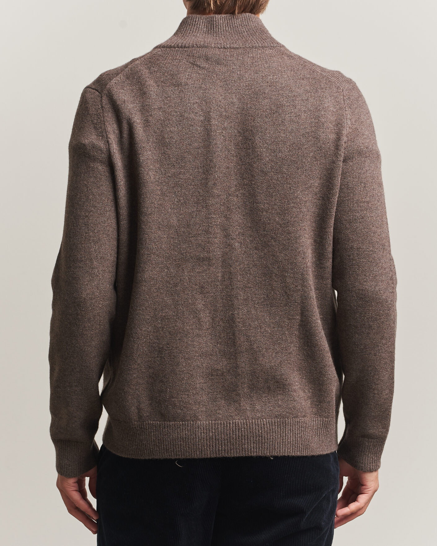 Hombres | Jerséis y prendas de punto | Morris | Hertford Button Cardigan Brown
