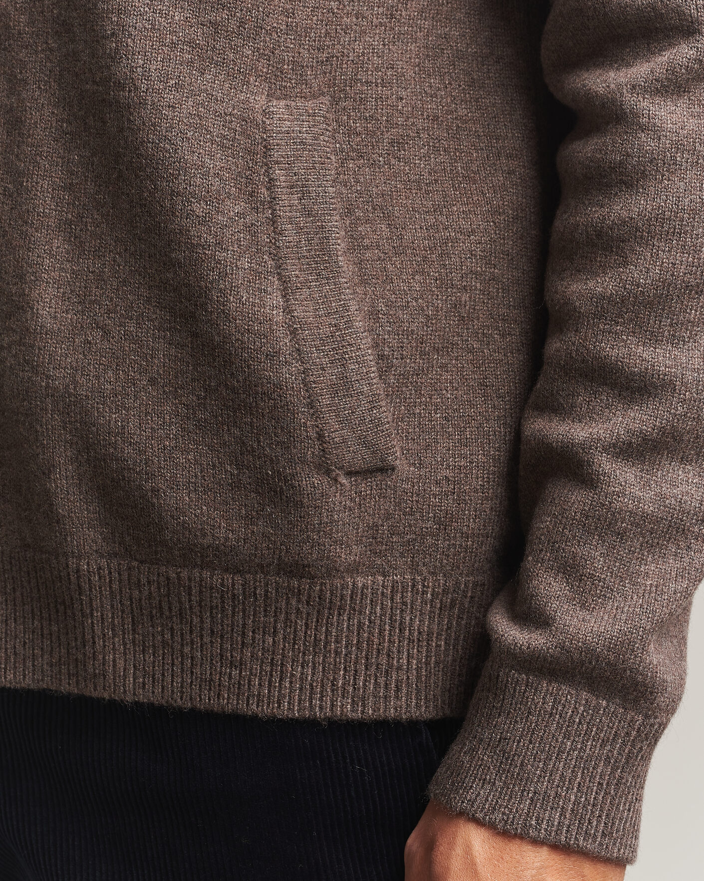 Hombres | Jerséis y prendas de punto | Morris | Hertford Button Cardigan Brown