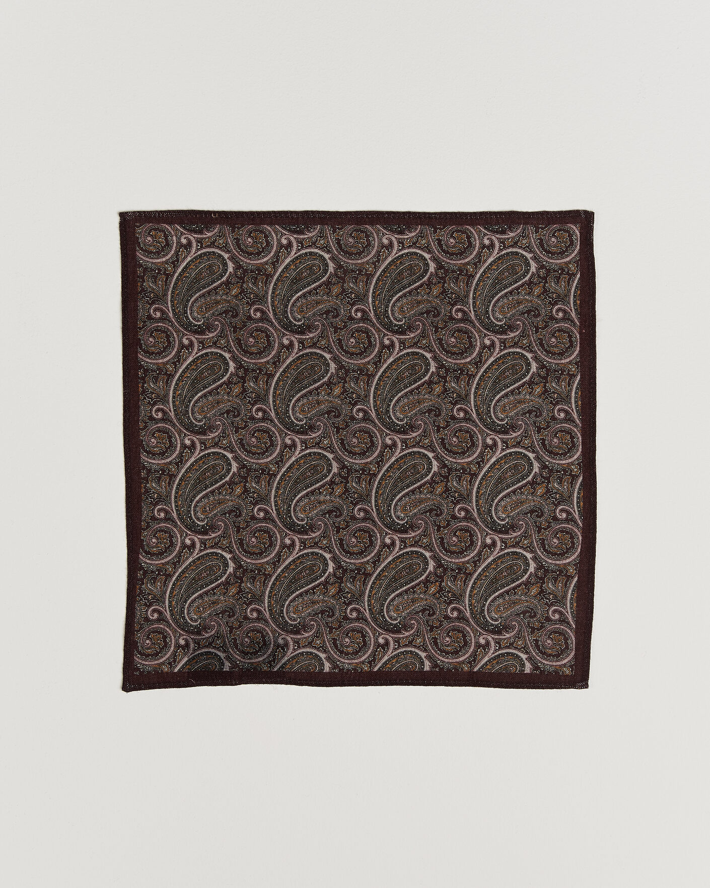 Hombres | Corbatas | Amanda Christensen | Box Set Wool 8 cm Tie And Pocket Square Wine
