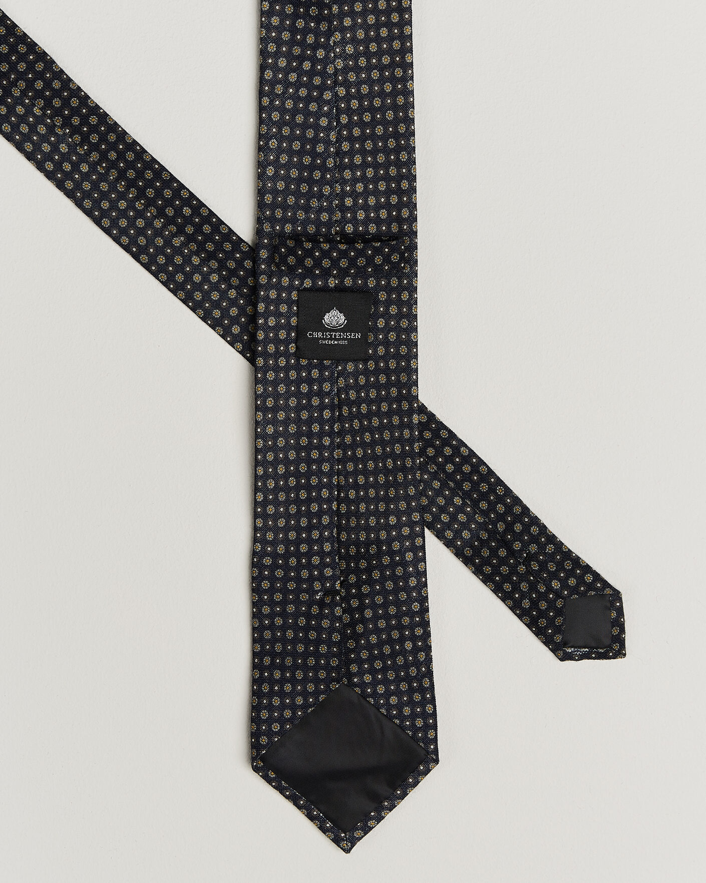 Hombres | Corbatas | Amanda Christensen | Box Set Wool 8 cm Tie And Pocket Square Navy