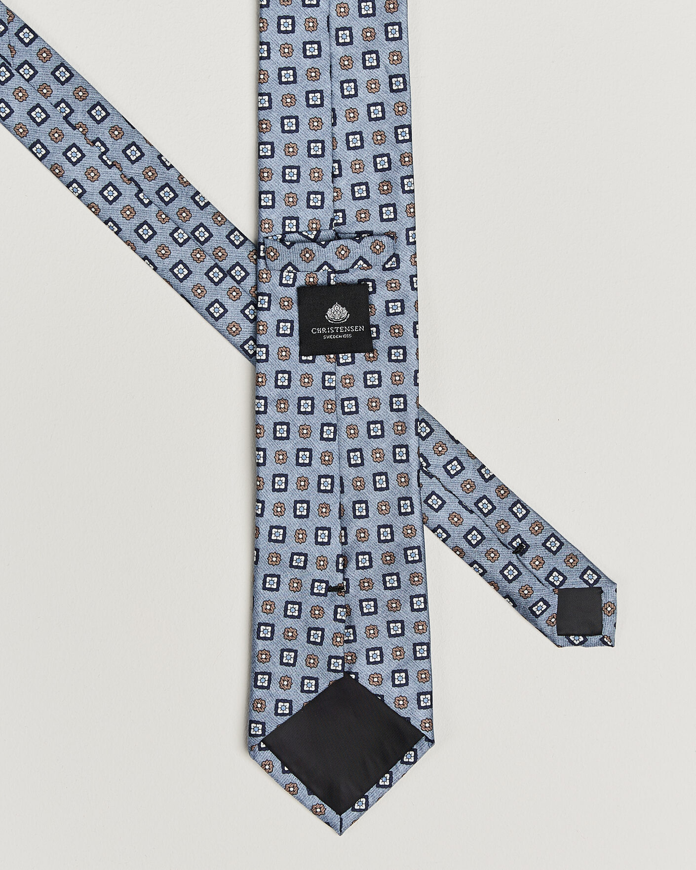 Hombres | Corbatas | Amanda Christensen | Box Set Silk 8 cm Tie And Pocket Square Sky Blue