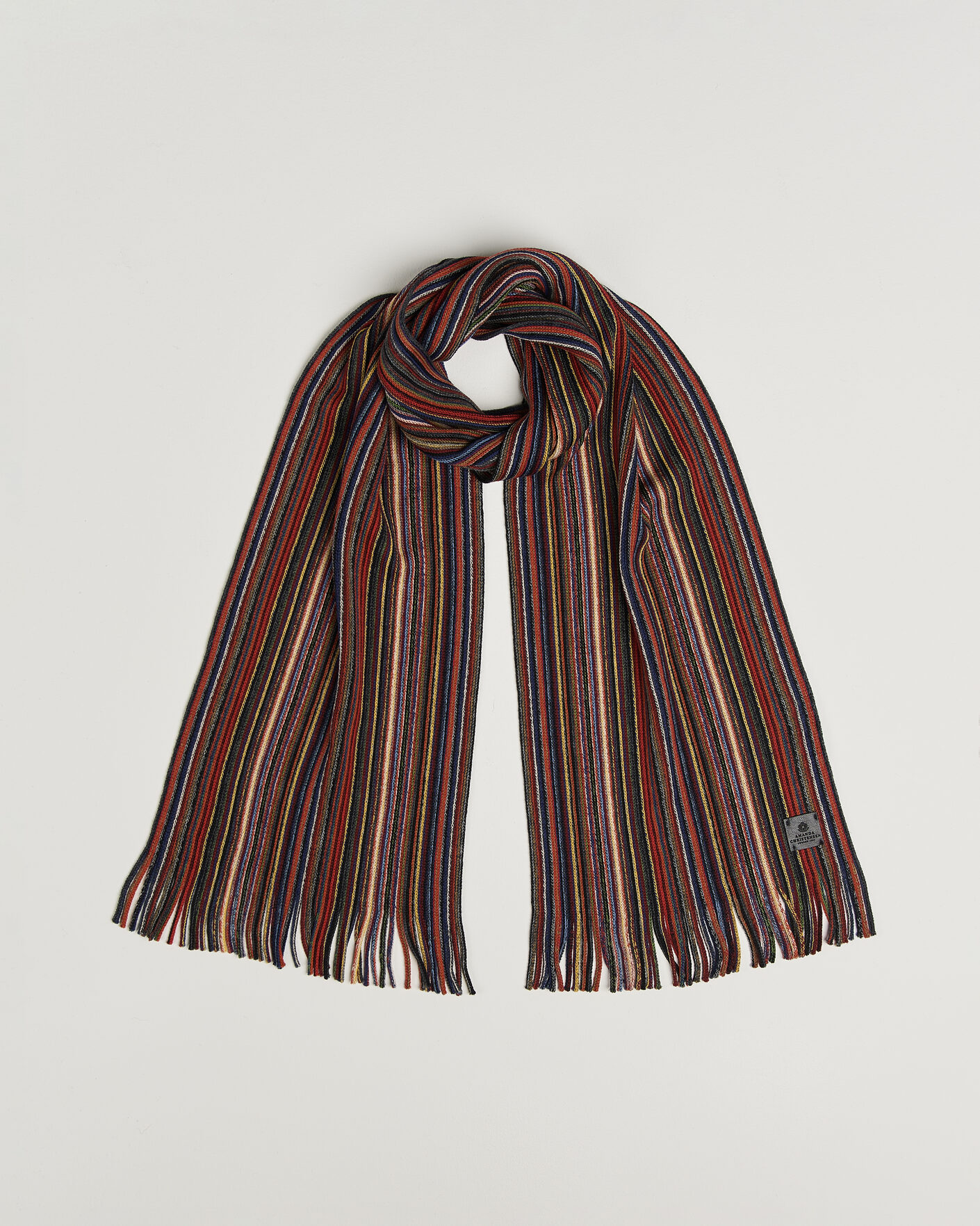 Hombres | Bufandas | Amanda Christensen | Wool Striped Scarf Multi