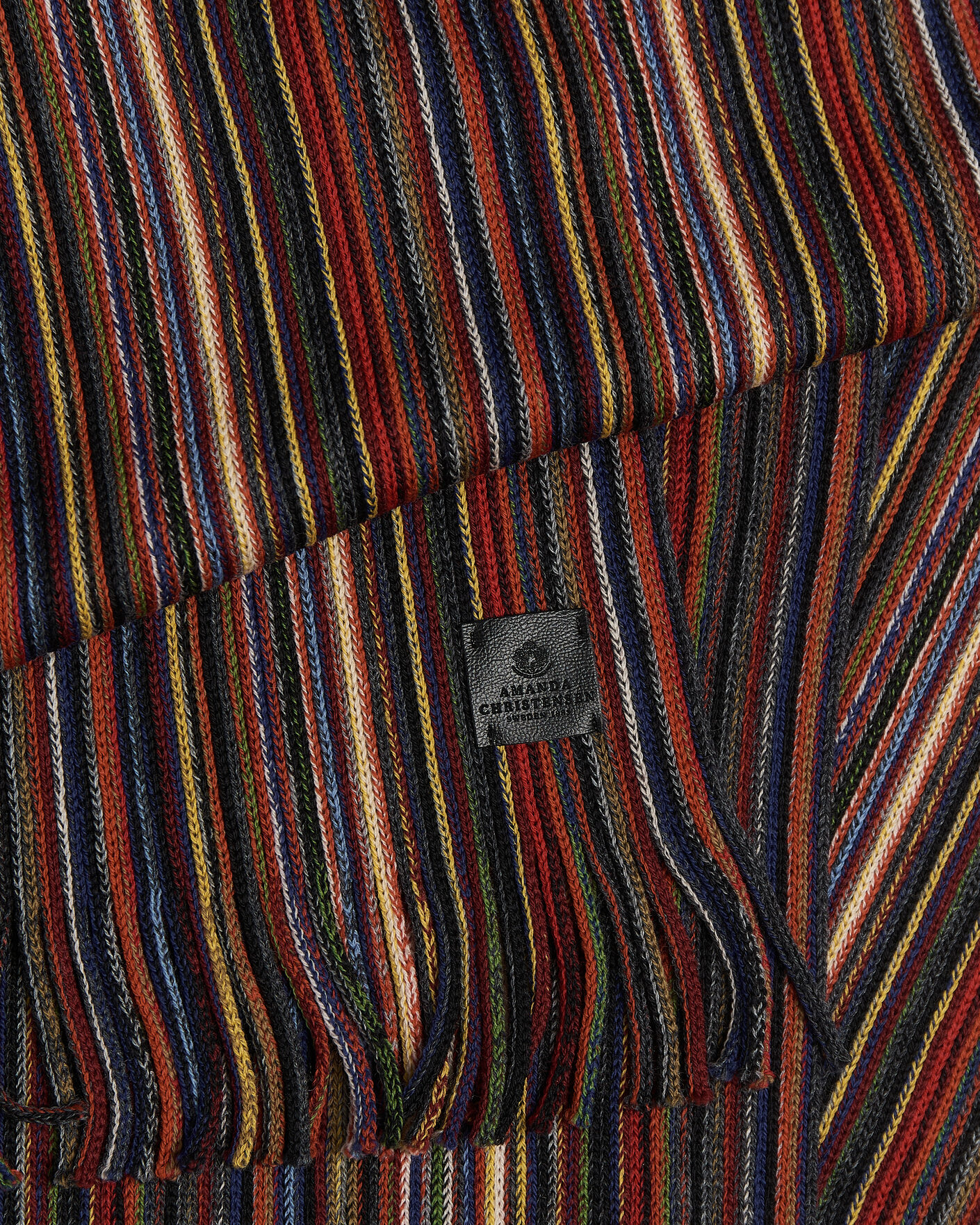Hombres | Bufandas | Amanda Christensen | Wool Striped Scarf Multi
