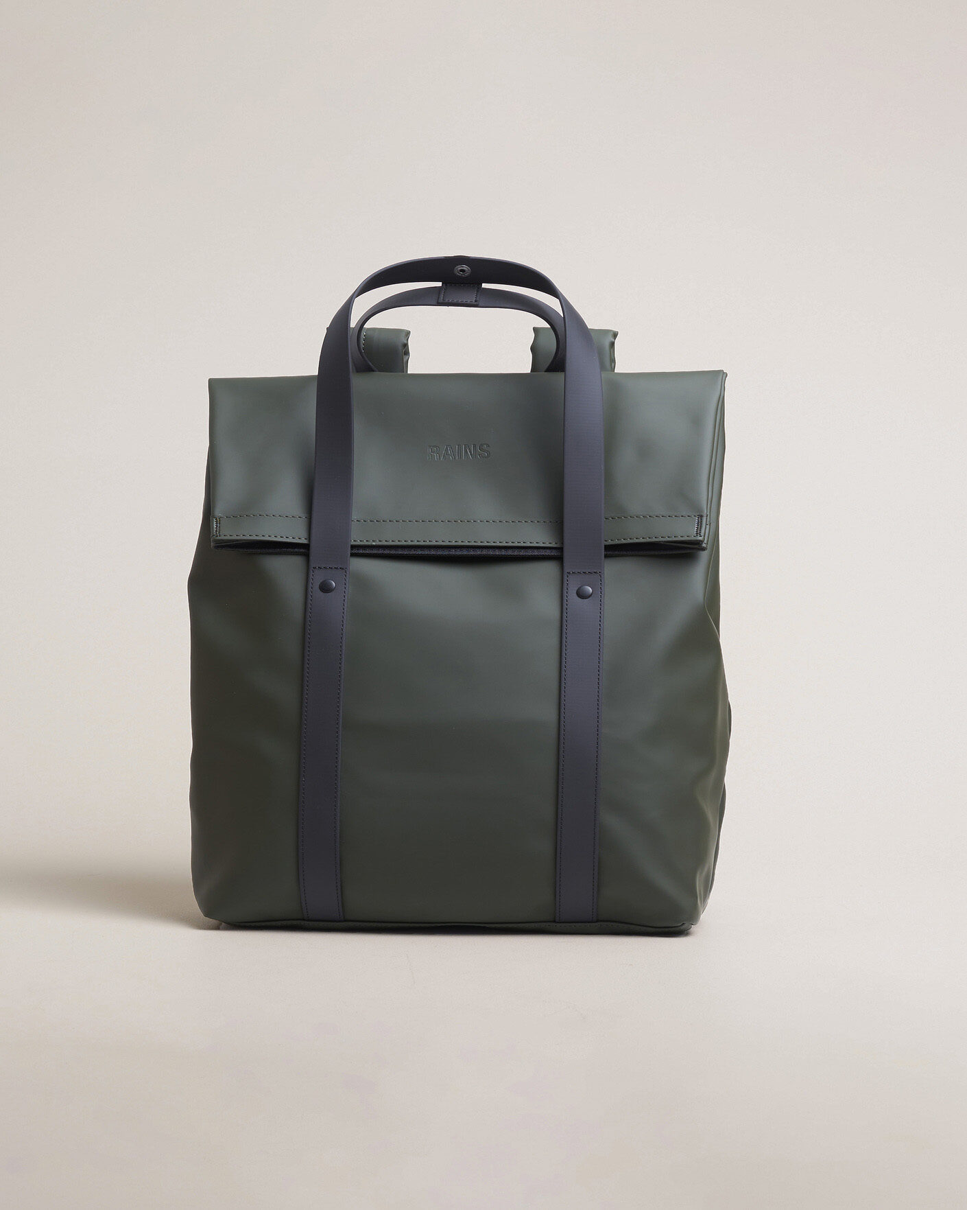 Hombres | Bolsos | RAINS | 2 Way Tote Backpack Black Green