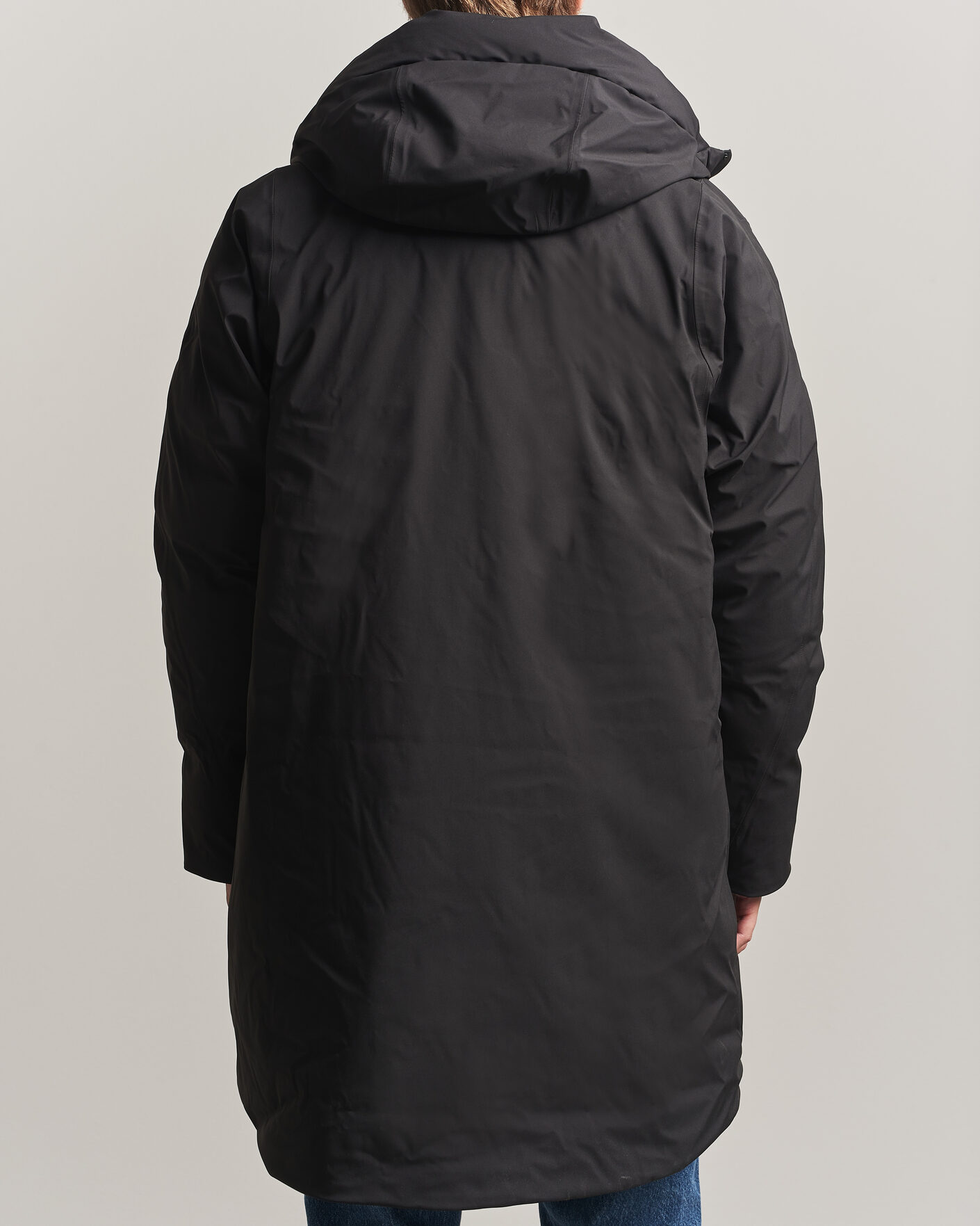 Hombres | Abrigos y chaquetas | RAINS | Sarna Long Puffer Jacket Black