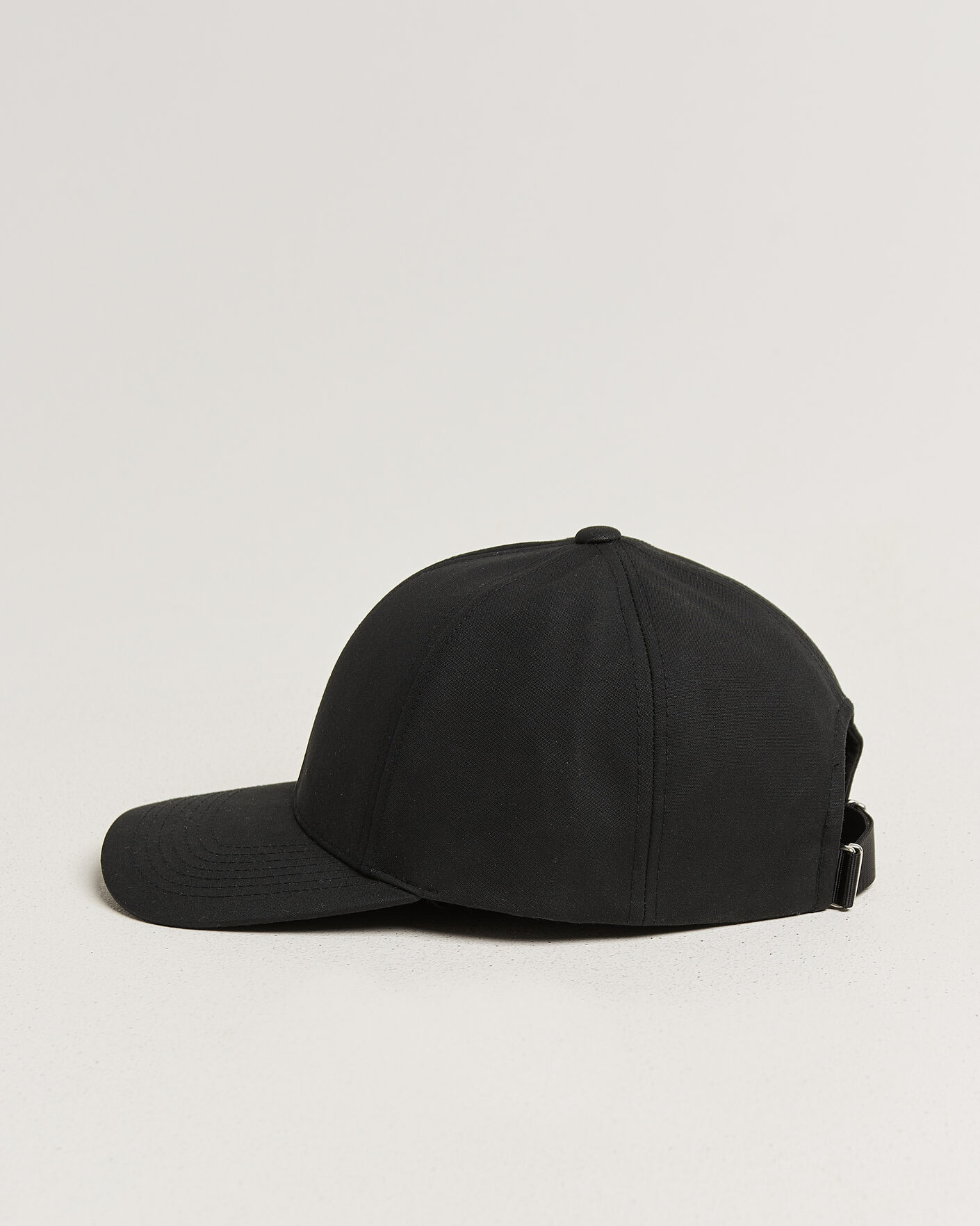 Hombres | Sombreros y gorras | Varsity Headwear | Oilskin Baseball Cap Black