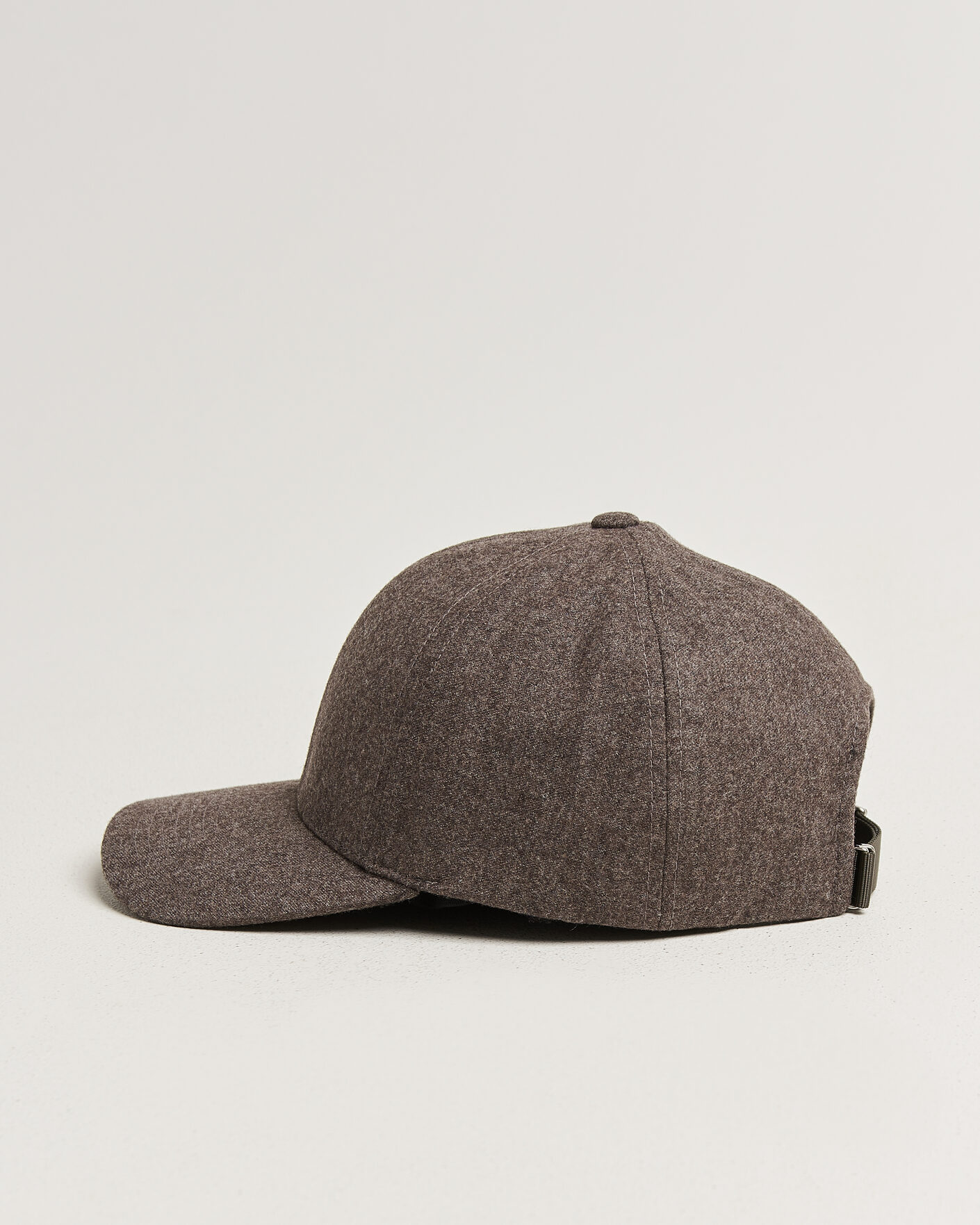Hombres | Sombreros y gorras | Varsity Headwear | Merino Wool Baseball Cap Taupe Brown