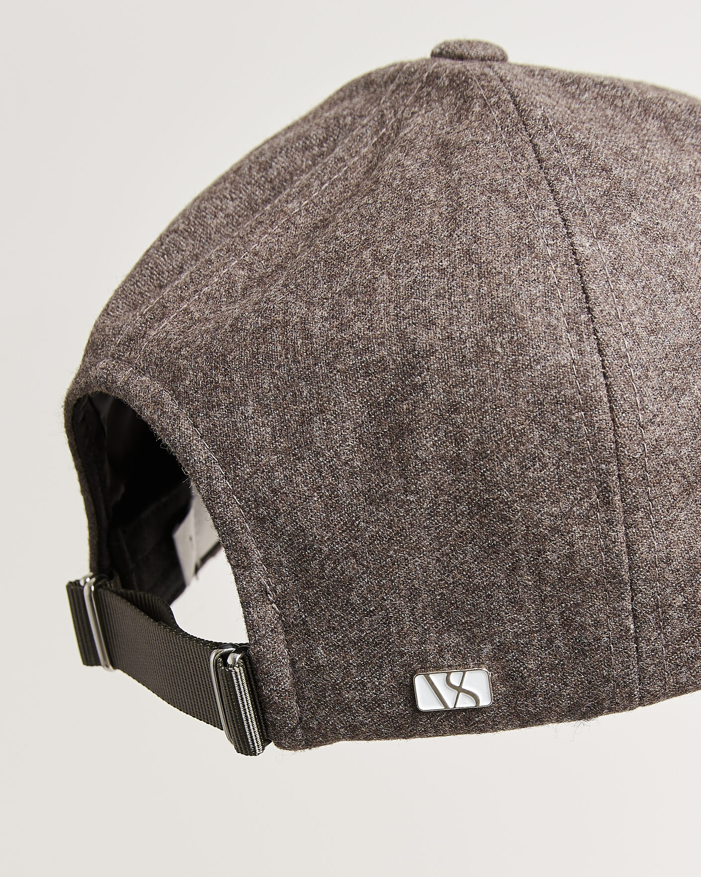 Hombres | Sombreros y gorras | Varsity Headwear | Merino Wool Baseball Cap Taupe Brown