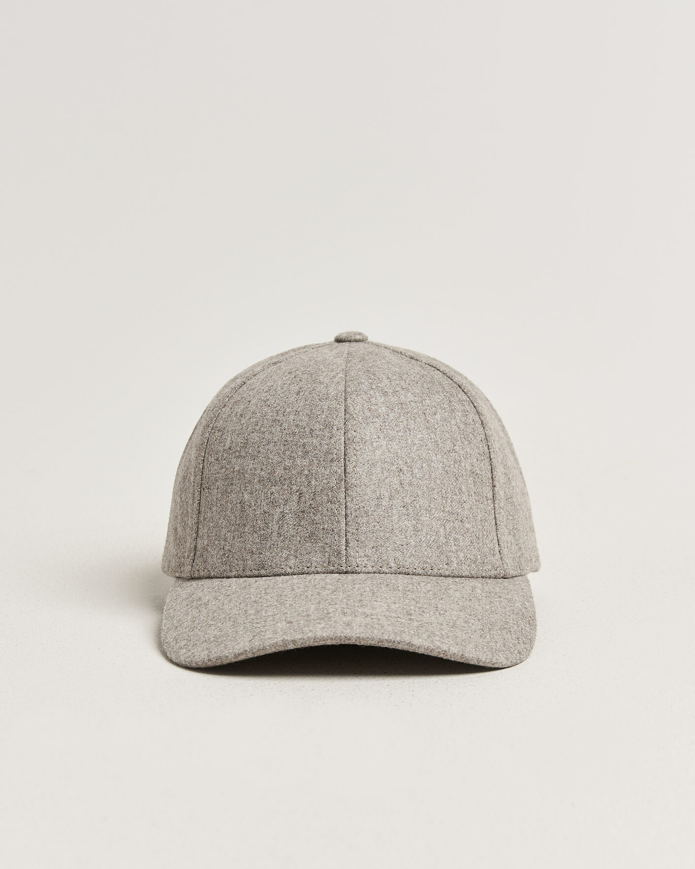 Hombres | Sombreros y gorras | Varsity Headwear | Merino Wool Baseball Cap Umber Beige