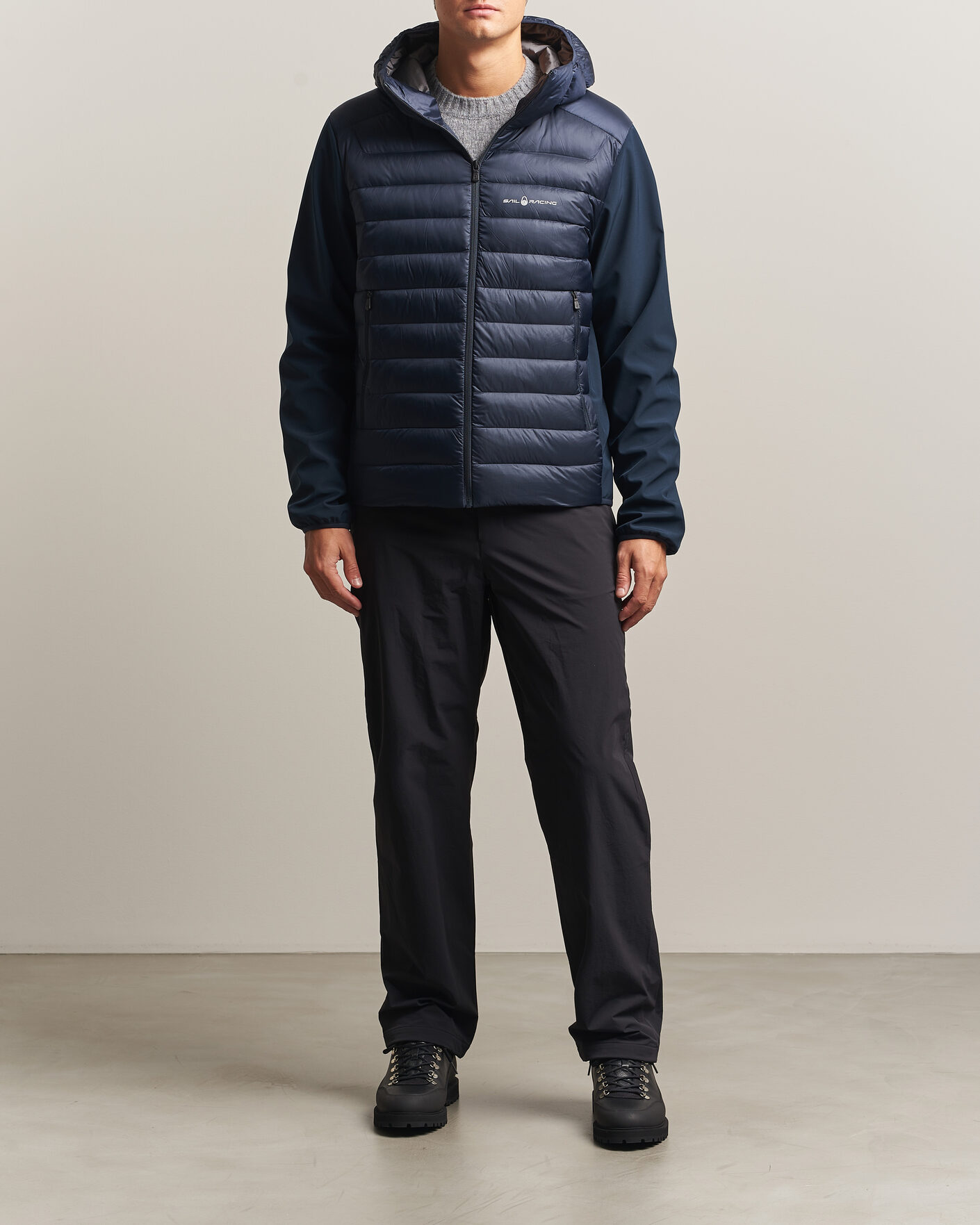 Hombres | Abrigos y chaquetas | Sail Racing | Spray Down Hooded Hybrid Jacket Dark Navy