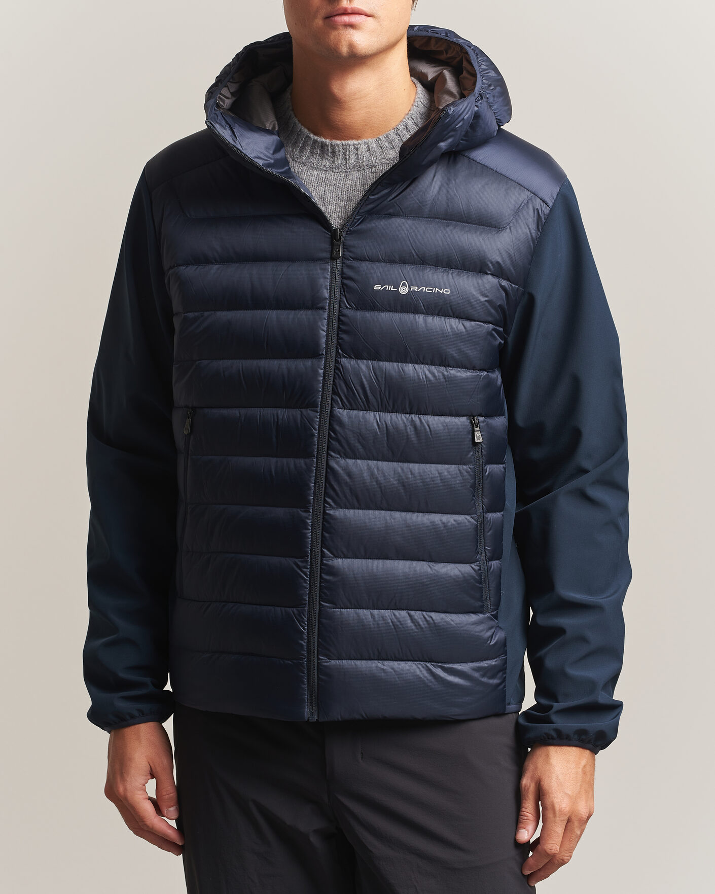 Hombres | Abrigos y chaquetas | Sail Racing | Spray Down Hooded Hybrid Jacket Dark Navy