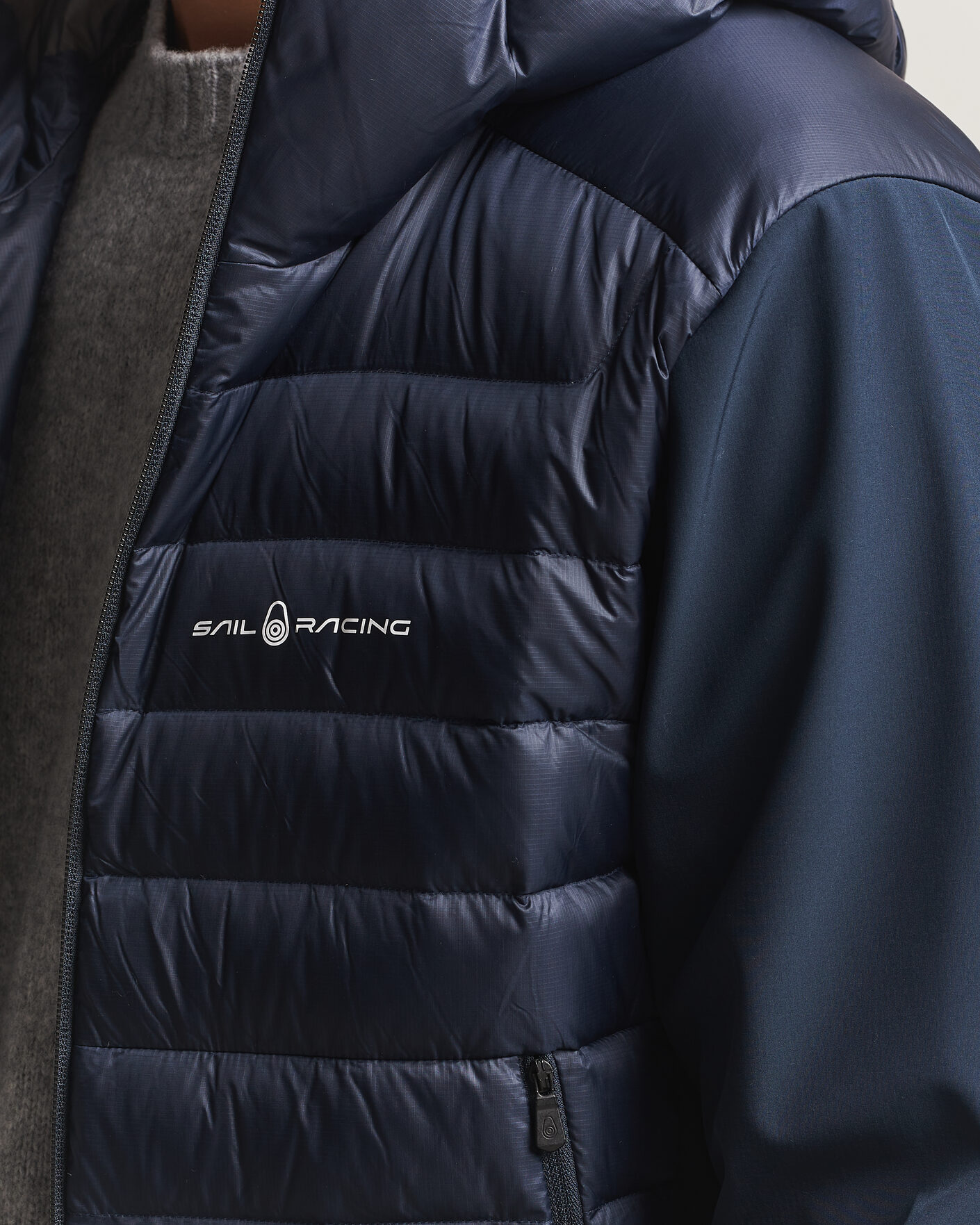 Hombres | Abrigos y chaquetas | Sail Racing | Spray Down Hooded Hybrid Jacket Dark Navy
