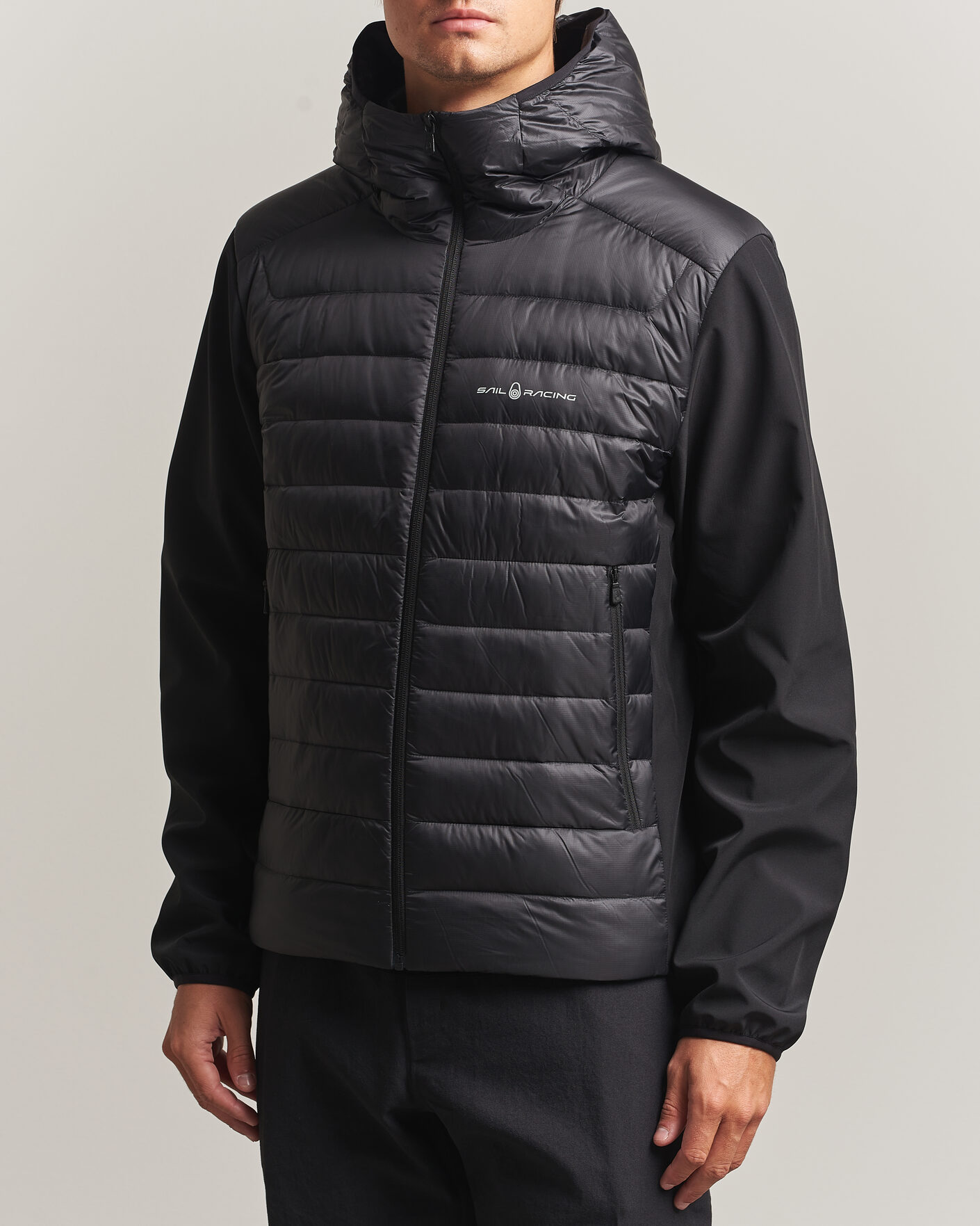 Hombres | Abrigos y chaquetas | Sail Racing | Spray Down Hooded Hybrid Jacket Carbon