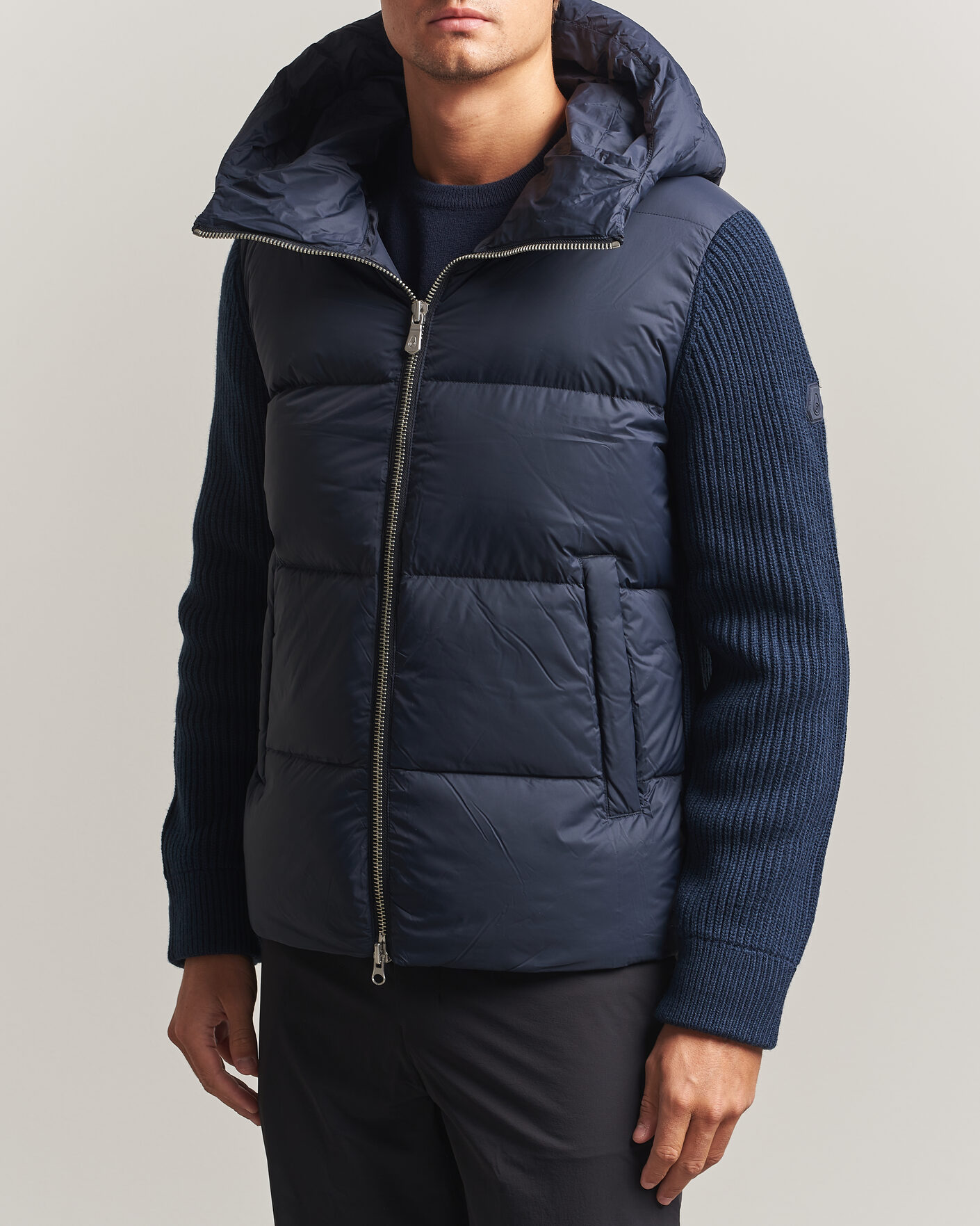 Hombres | Abrigos y chaquetas | Sail Racing | Ridge Hooded Hybrid Jacket Dark Navy