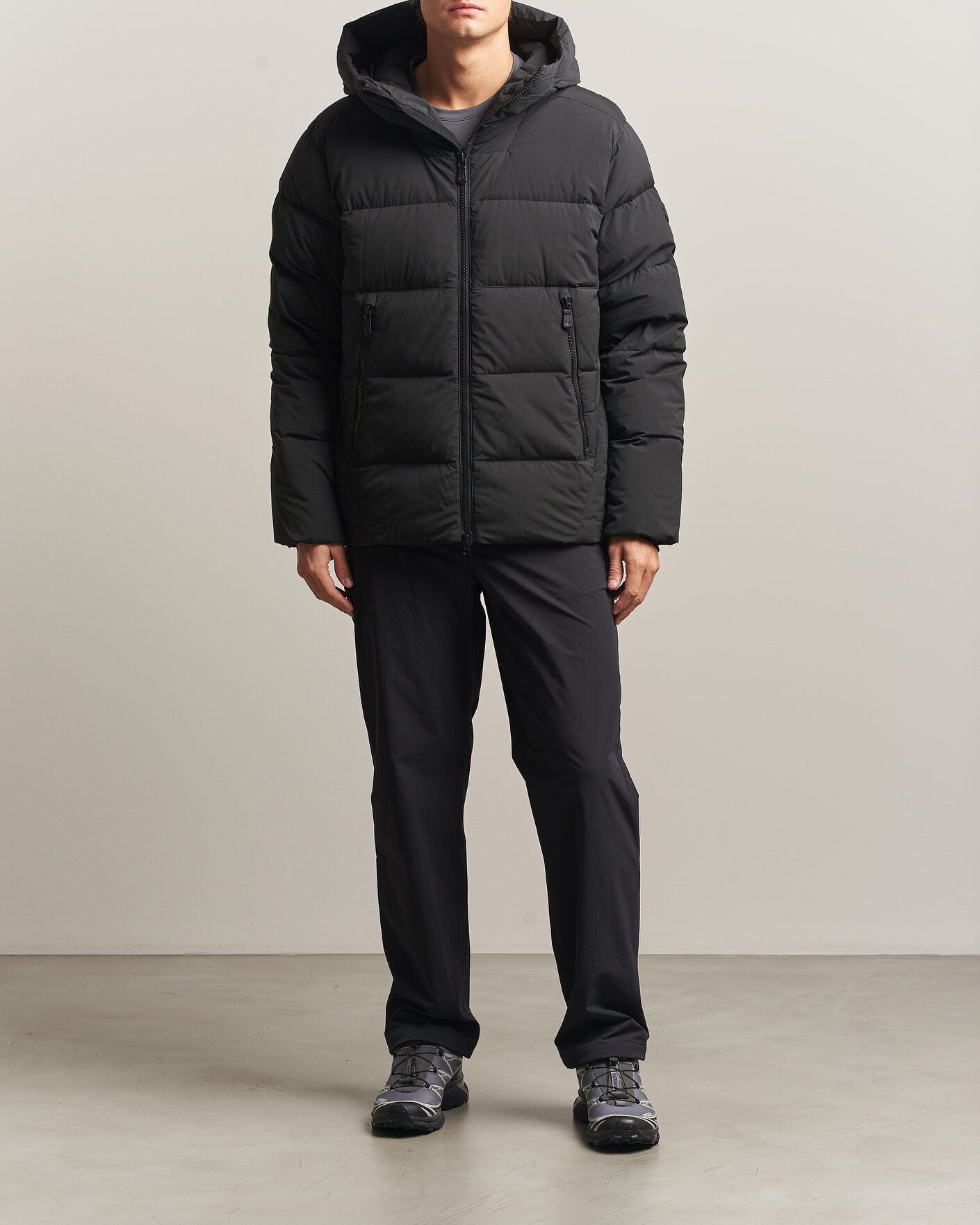Hombres | Abrigos y chaquetas | Sail Racing | Cloud Stretch Down Hooded Jacket Carbon