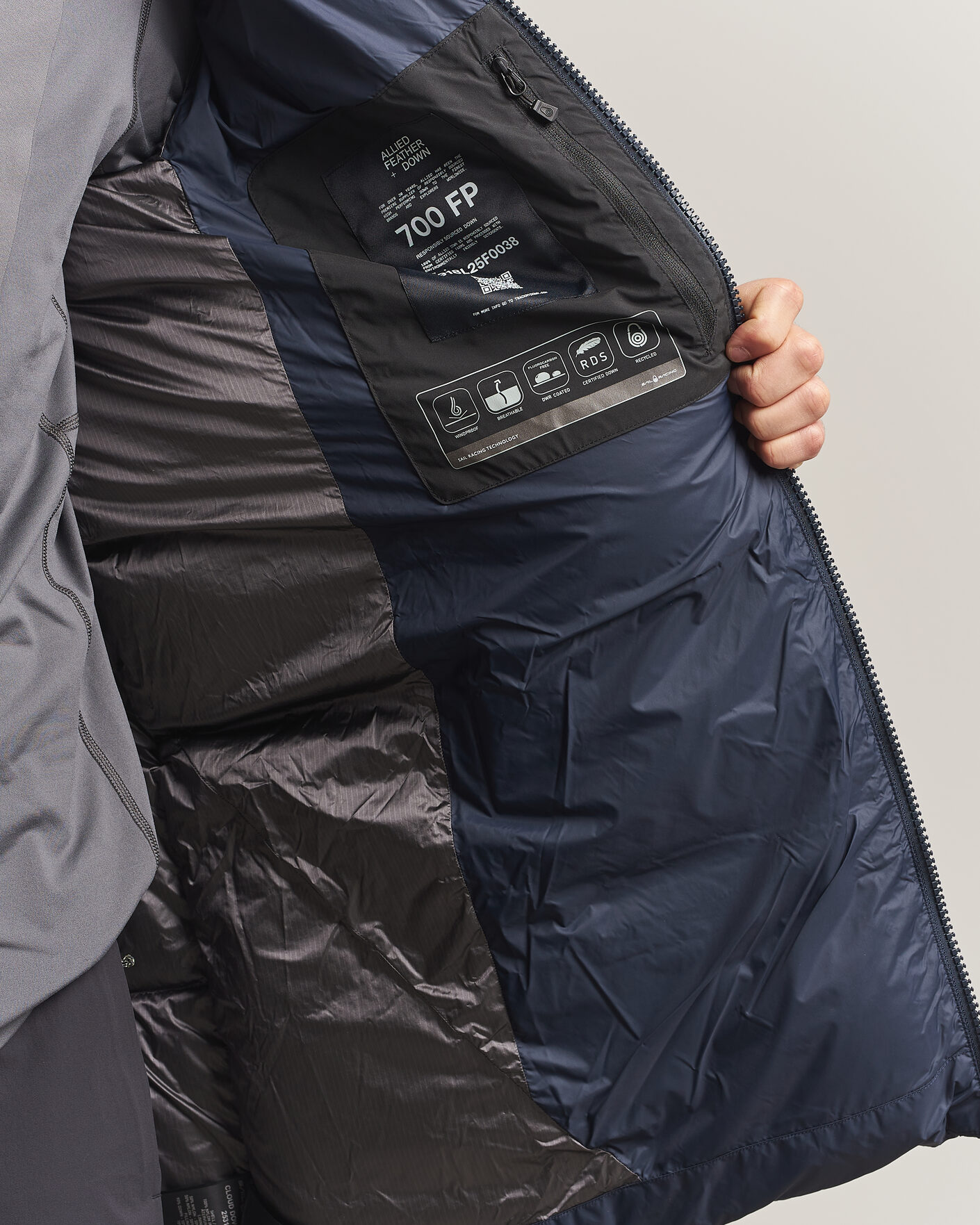 Hombres | Abrigos y chaquetas | Sail Racing | Cloud Down Hooded Parka Dark Navy