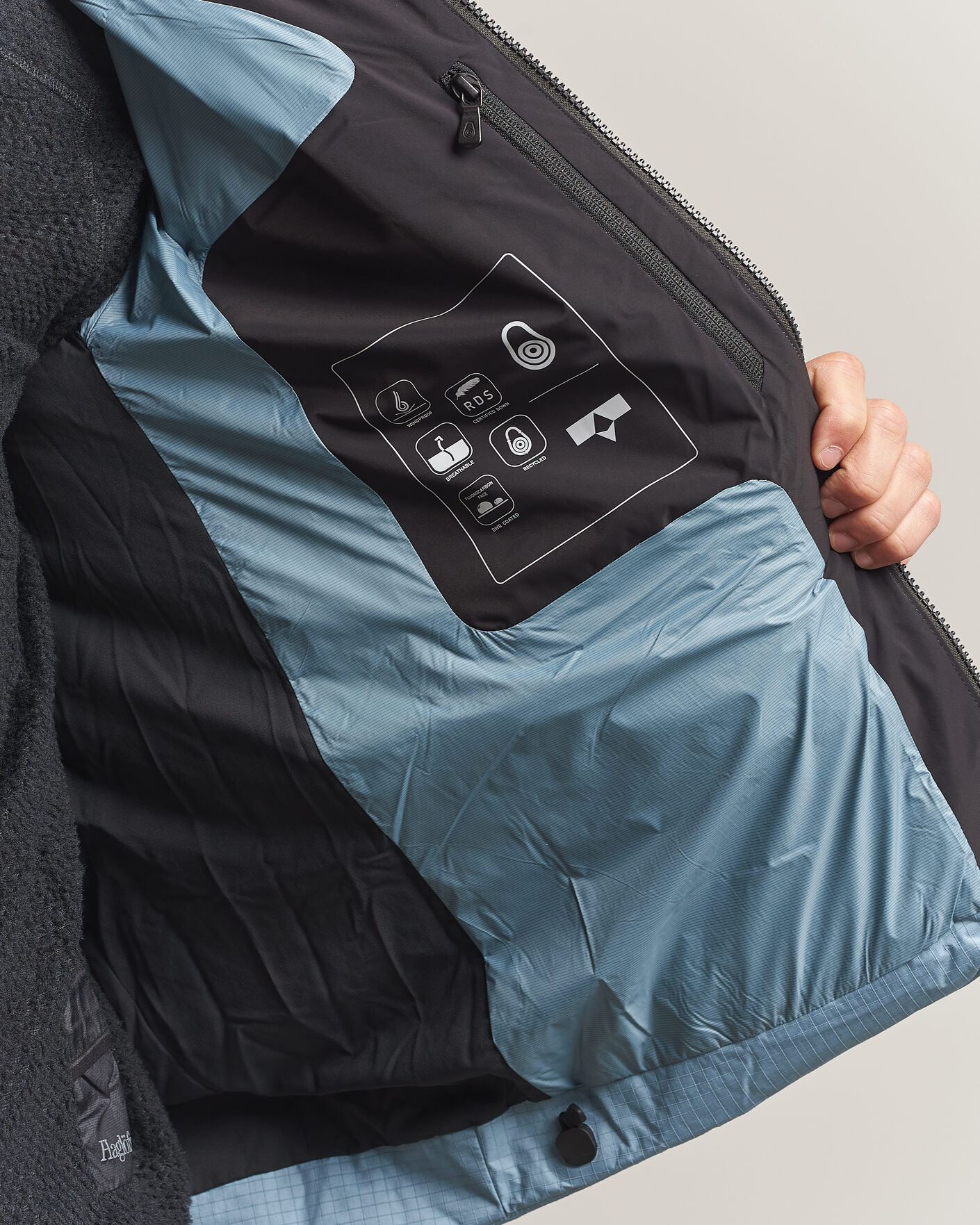Hombres | Abrigos y chaquetas | Sail Racing | Polar Down Hooded Jacket Aurora Blue