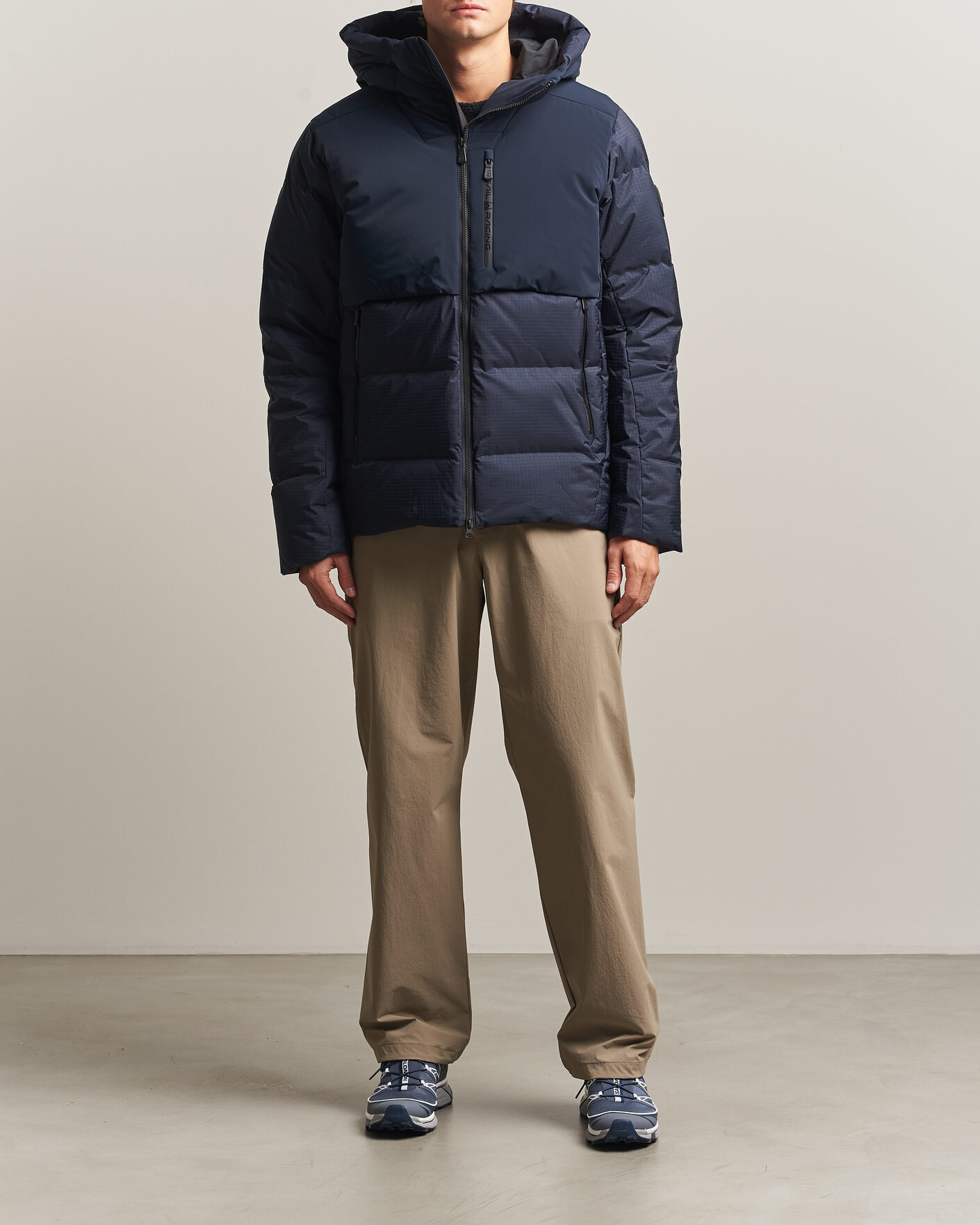 Hombres | Abrigos y chaquetas | Sail Racing | Polar Down Hooded Jacket Dark Navy