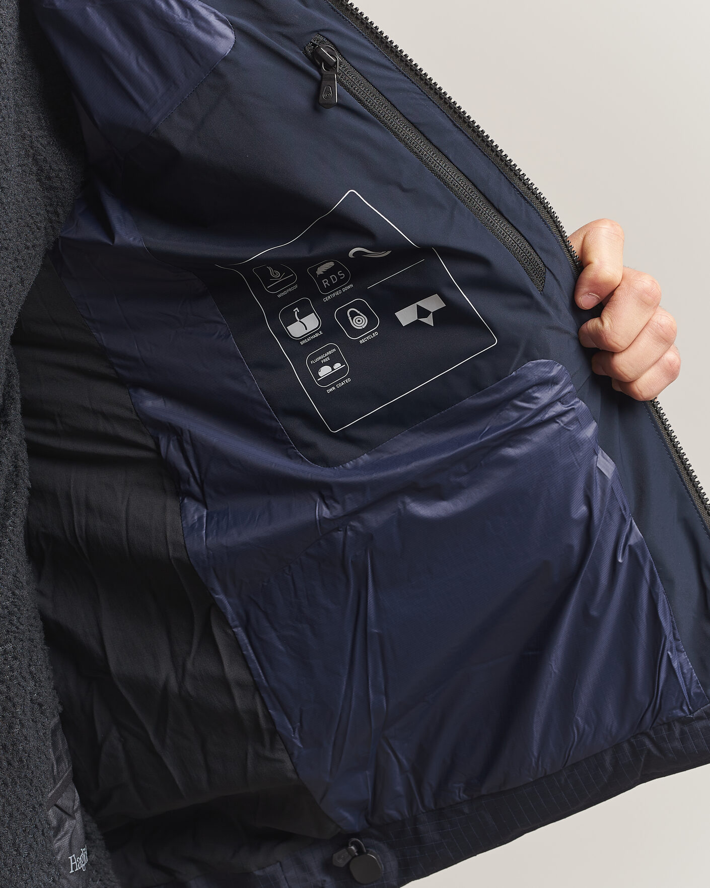 Hombres | Abrigos y chaquetas | Sail Racing | Polar Down Hooded Jacket Dark Navy
