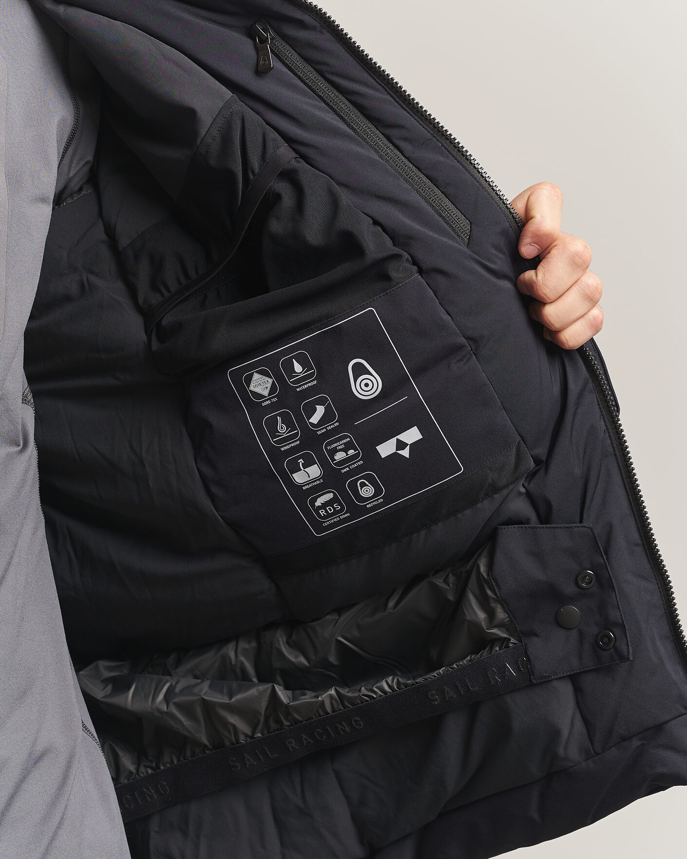 Hombres | Abrigos y chaquetas | Sail Racing | Polar Gore-Tex Hooded Jacket Carbon
