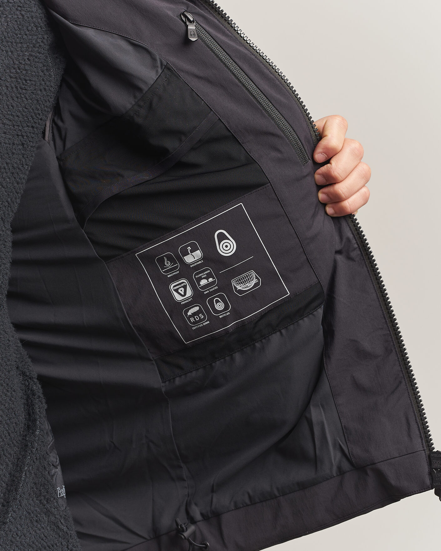 Hombres | Abrigos y chaquetas | Sail Racing | Arc Down Hooded Jacket Carbon
