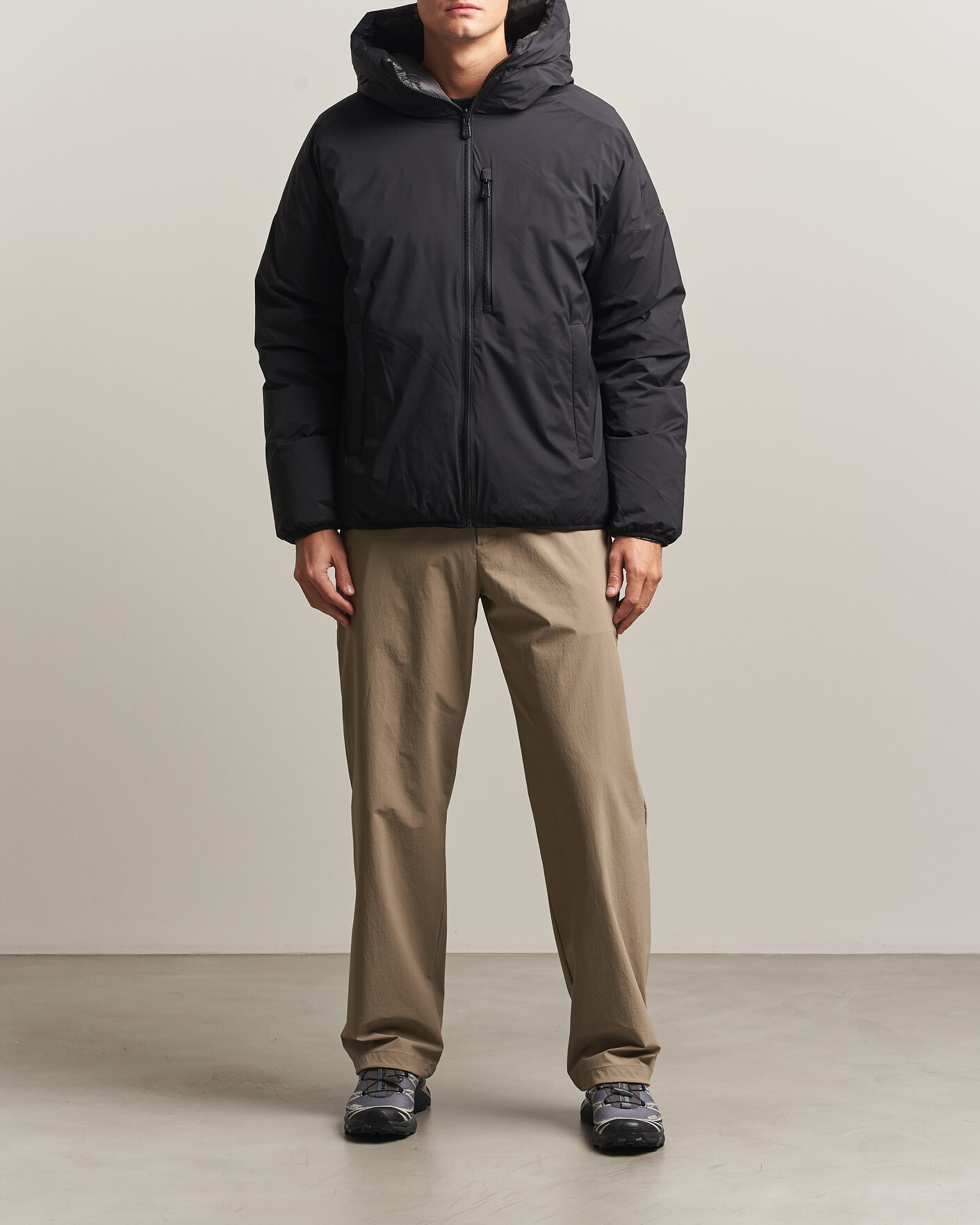 Hombres | Abrigos y chaquetas | Sail Racing | Thunder Reversible Hooded Jacket Carbon