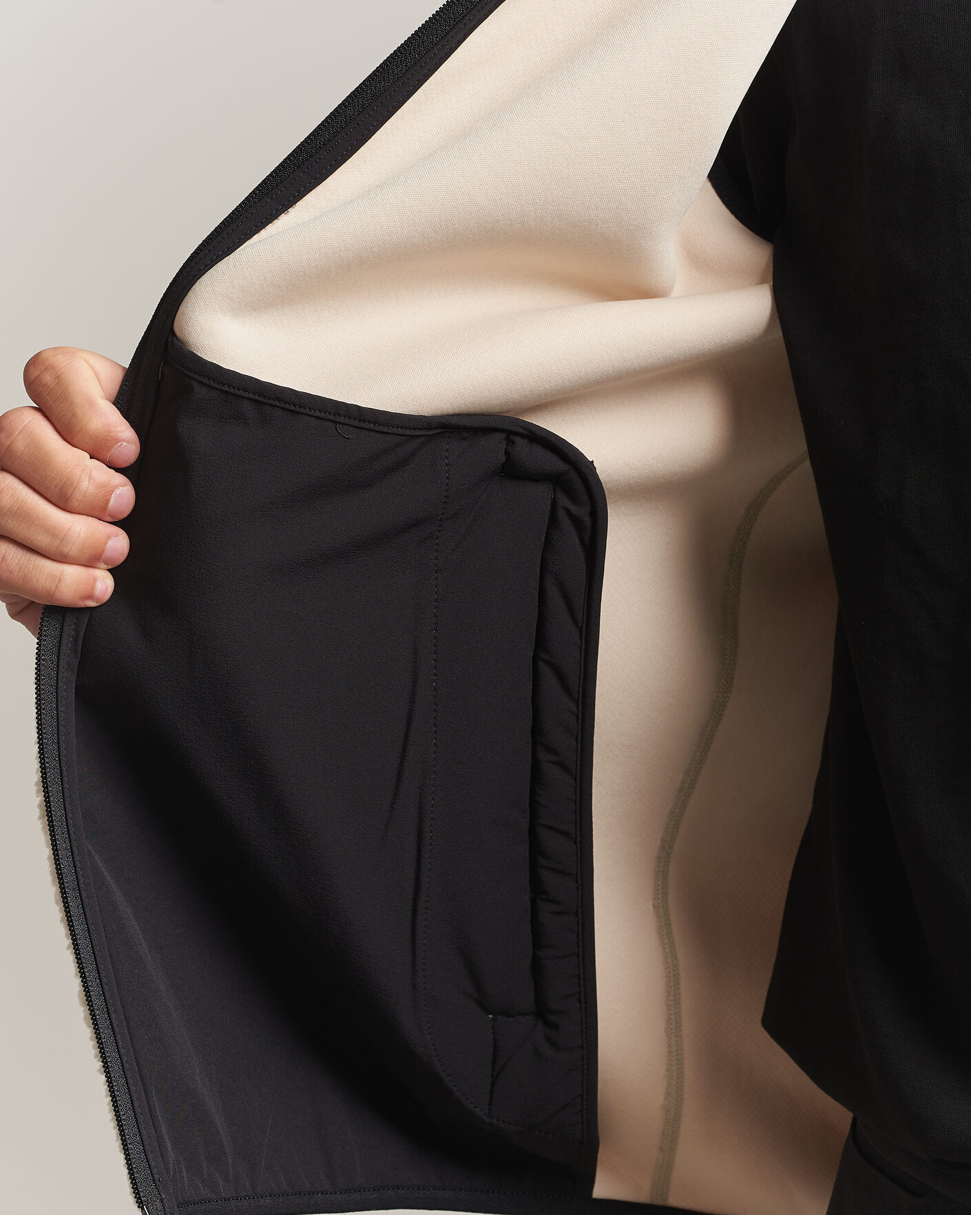 Hombres | Jerséis y prendas de punto | Sail Racing | Bowman Pile Vest Ivory