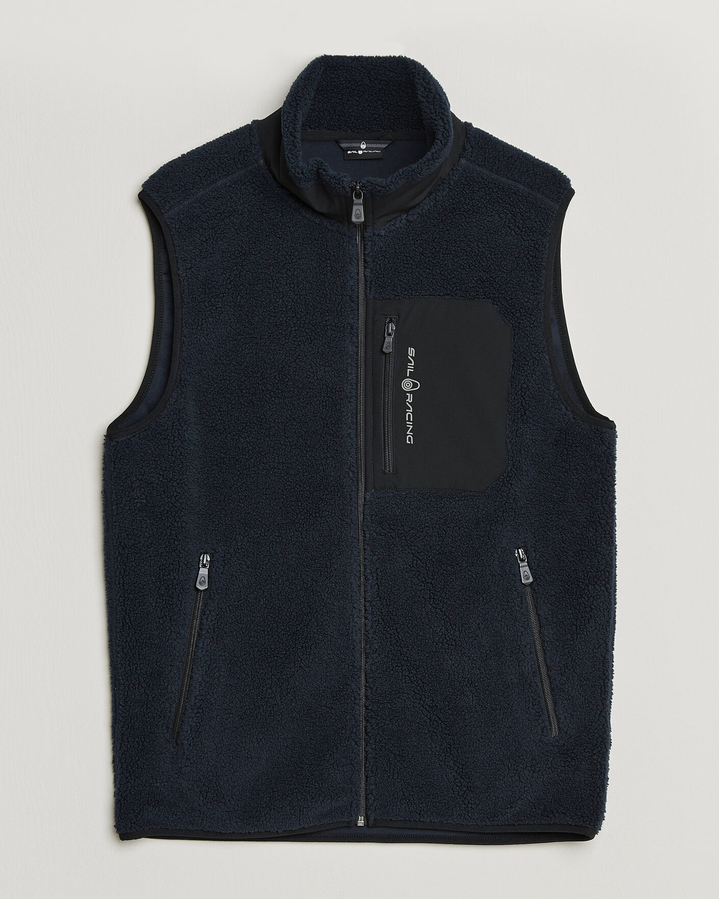 Hombres | Jerséis y prendas de punto | Sail Racing | Bowman Pile Vest Dark Navy