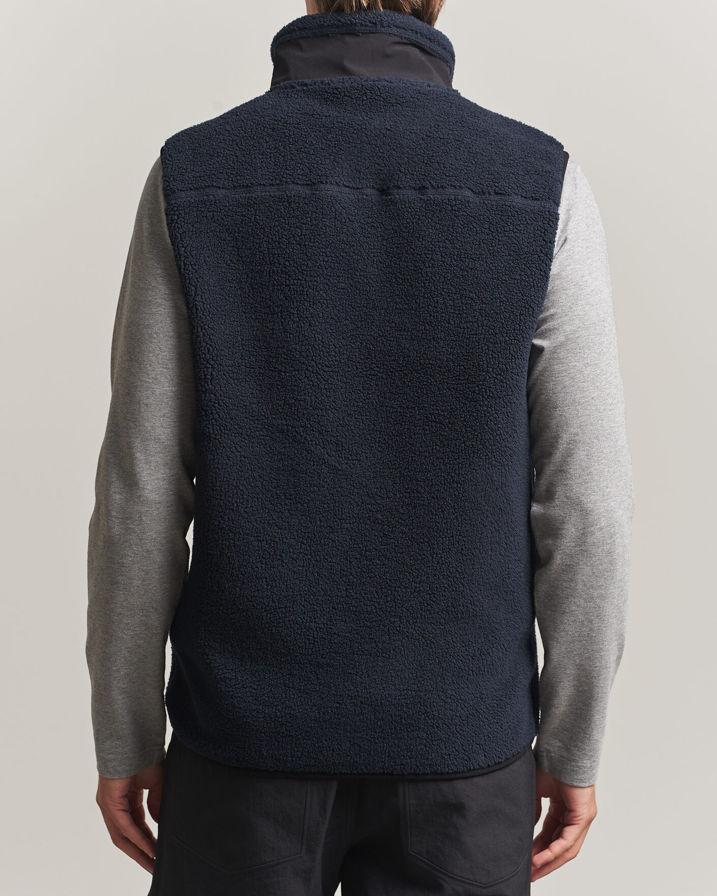Hombres | Jerséis y prendas de punto | Sail Racing | Bowman Pile Vest Dark Navy