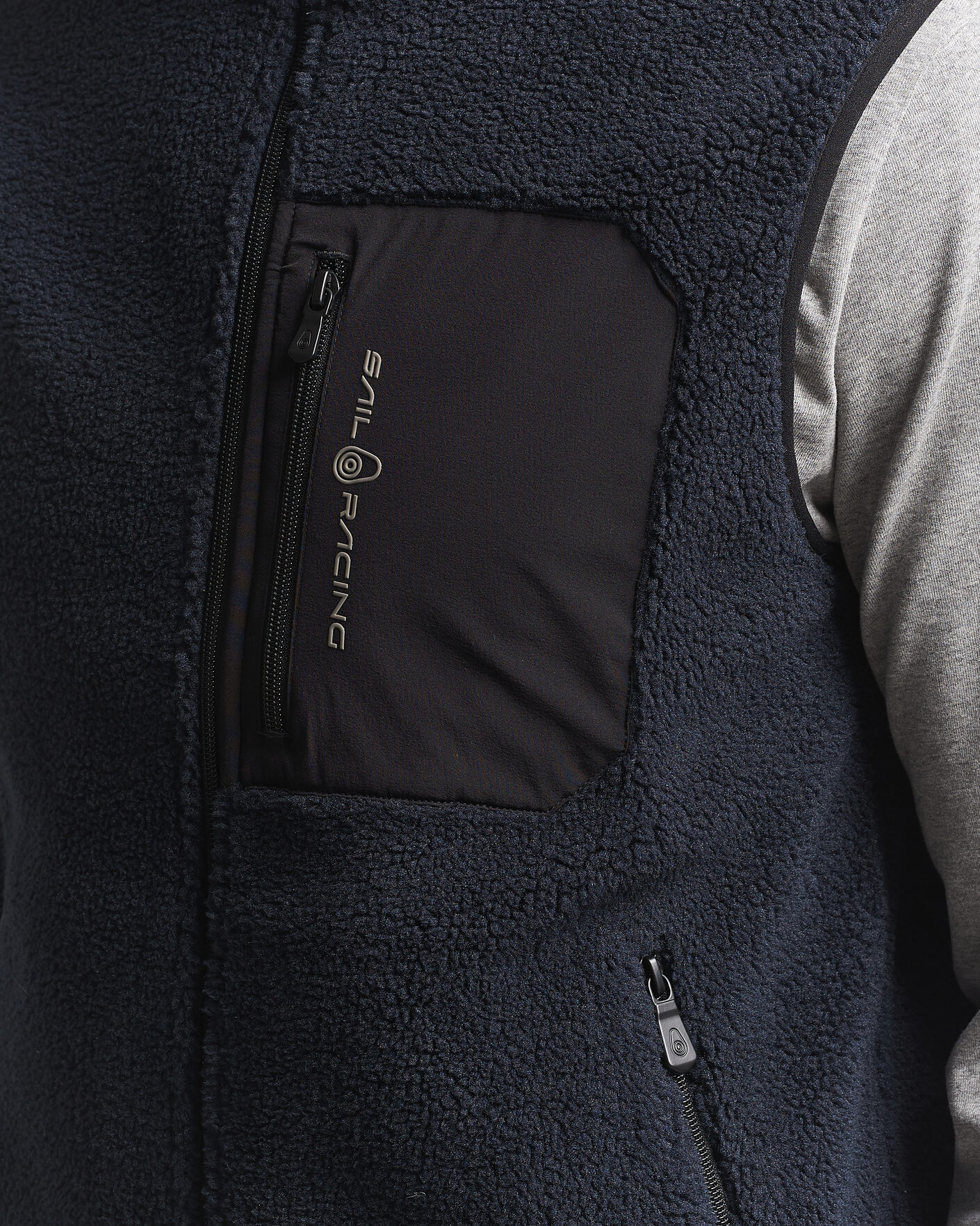 Hombres | Jerséis y prendas de punto | Sail Racing | Bowman Pile Vest Dark Navy